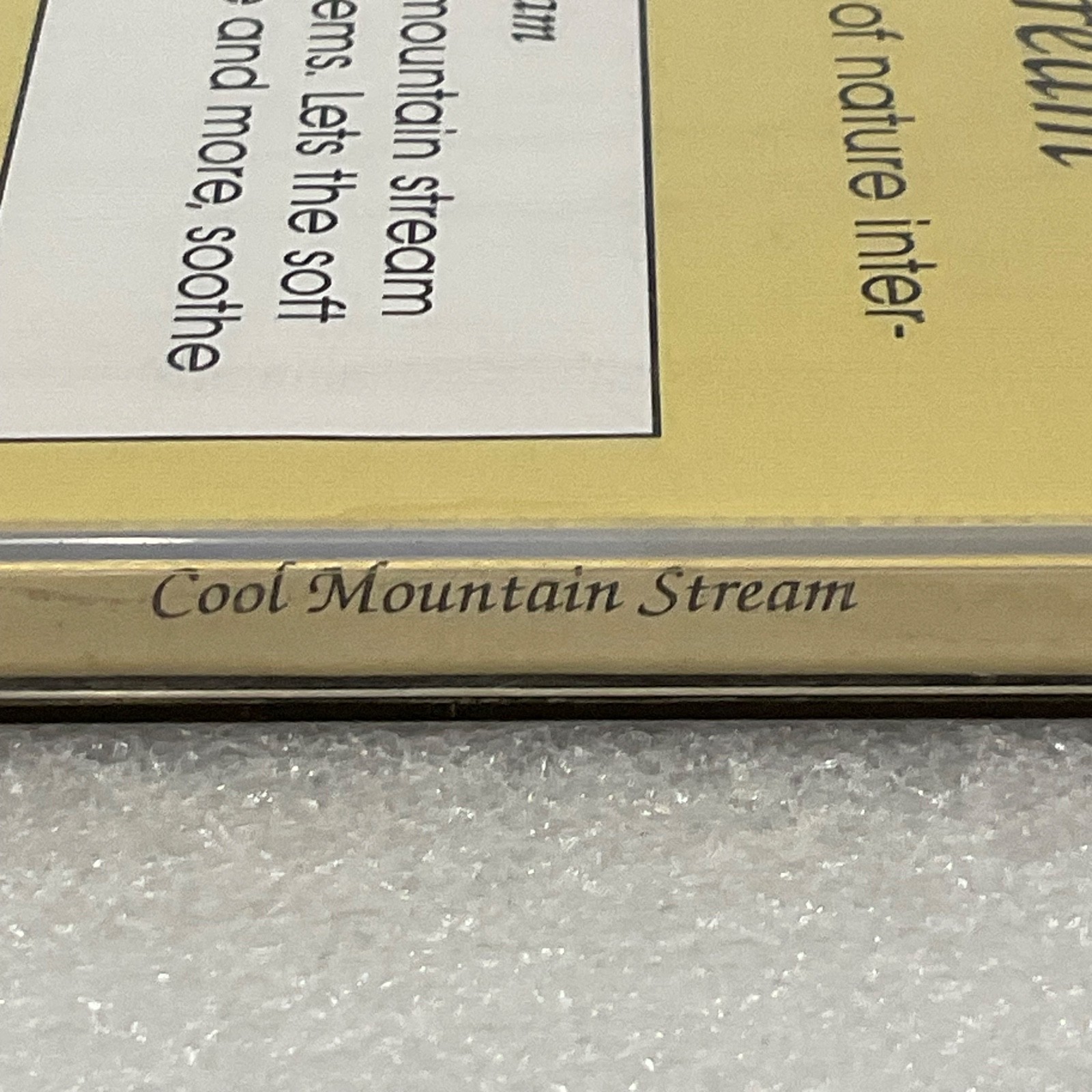 Cool Mountain Stream Relaxation Music CD Nature Sounds Platinum Disc Corp - Image 5