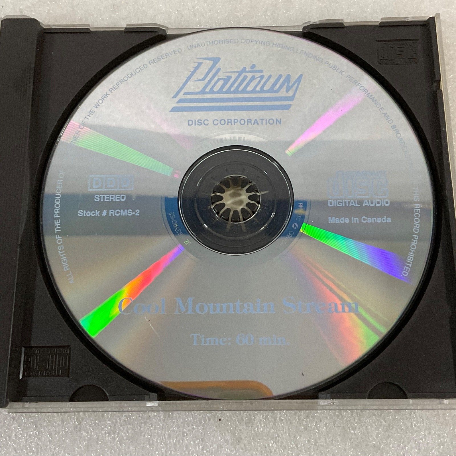 Cool Mountain Stream Relaxation Music CD Nature Sounds Platinum Disc Corp - Image 13