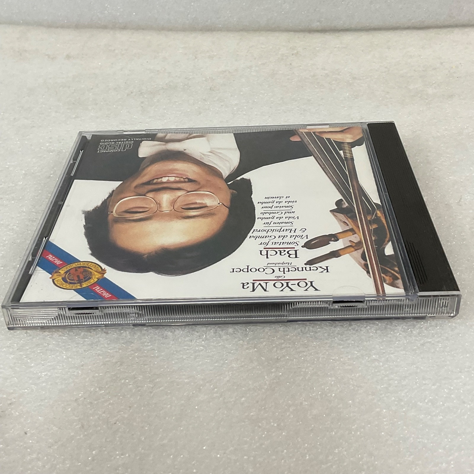 Yo-Yo Ma Kenneth Cooper Bach Sonatas for Viola da Gamba & Harpsichord CD - Image 6