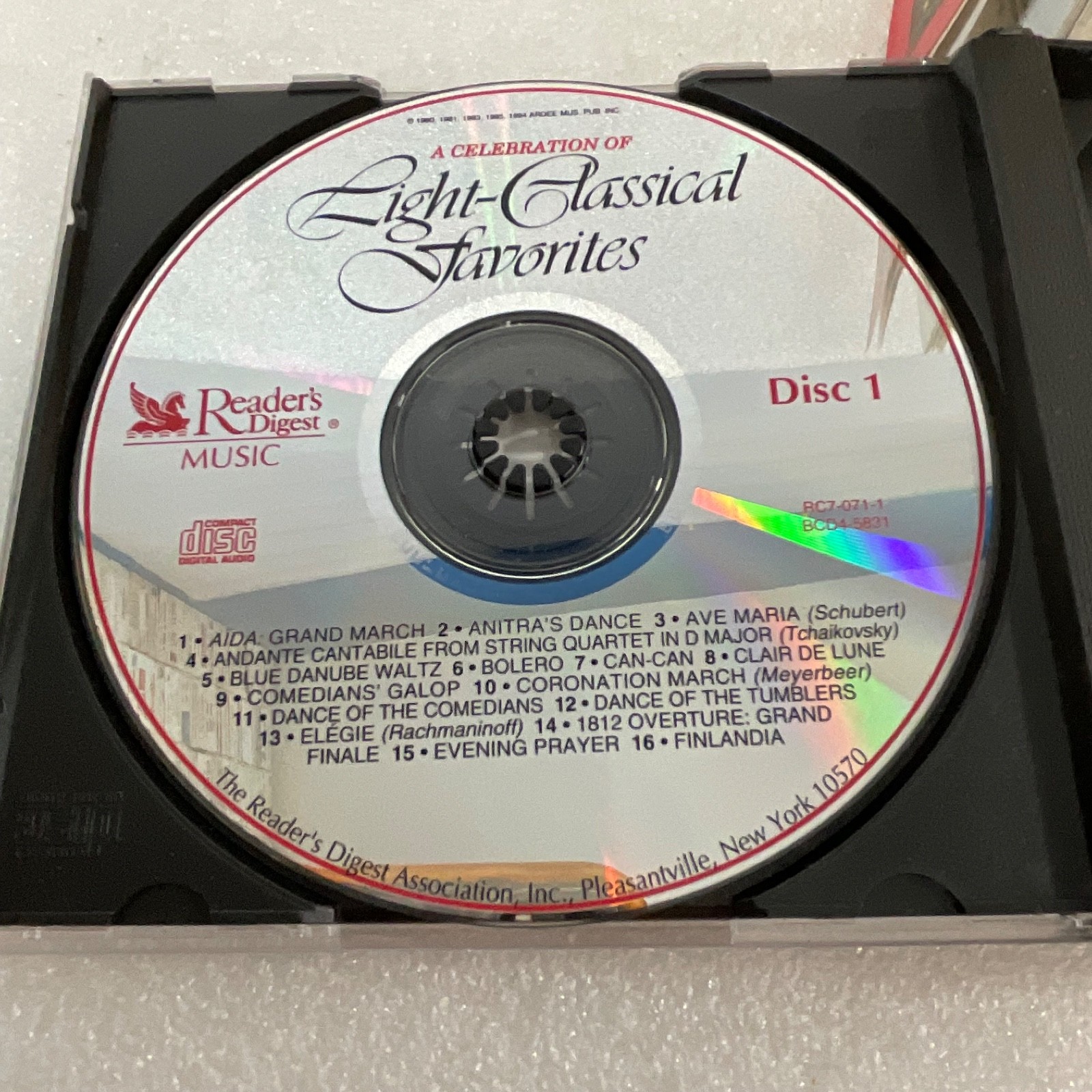 A Celebration of Light Classical Favorites 4 CD Set Readers Digest Music - Image 9