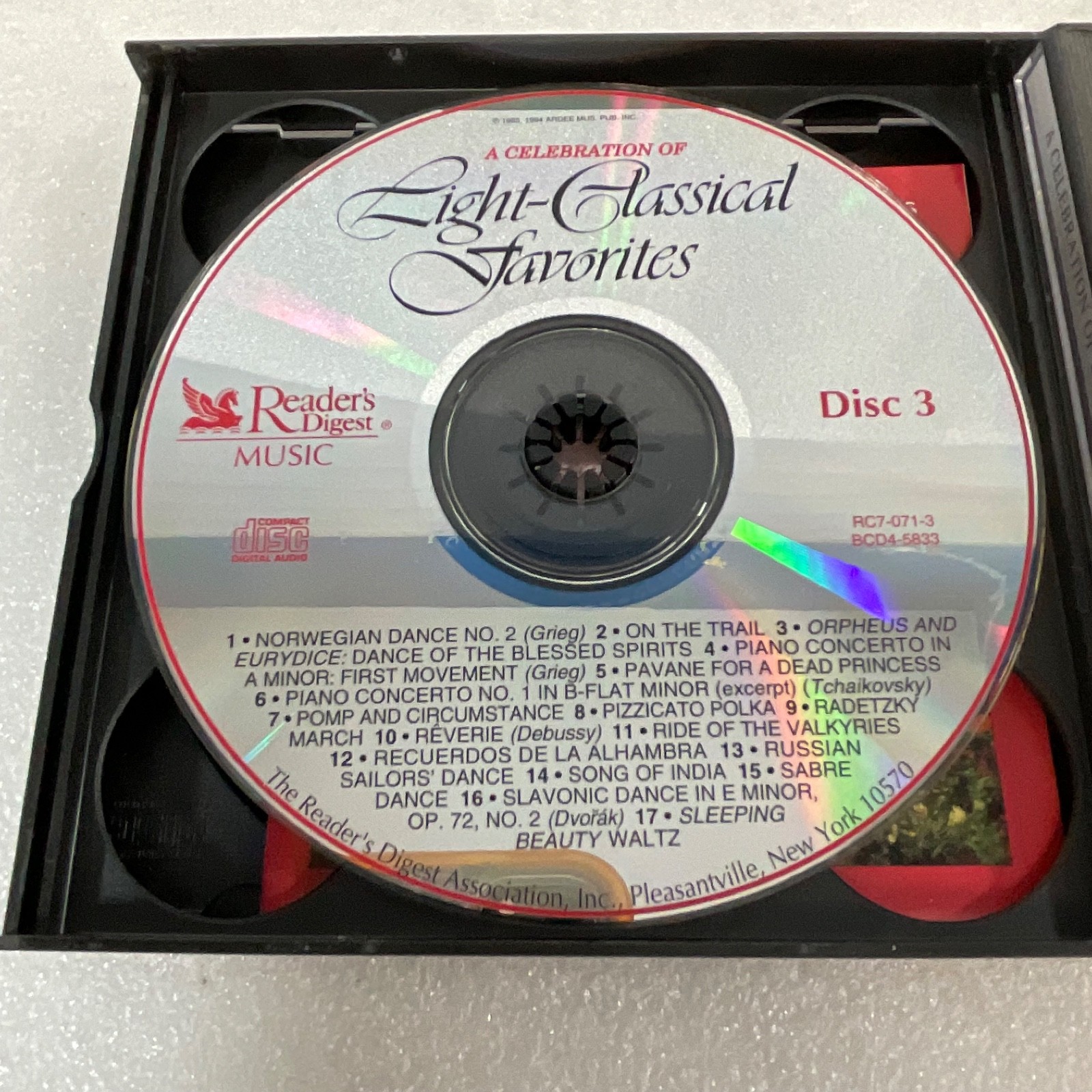 A Celebration of Light Classical Favorites 4 CD Set Readers Digest Music - Image 13