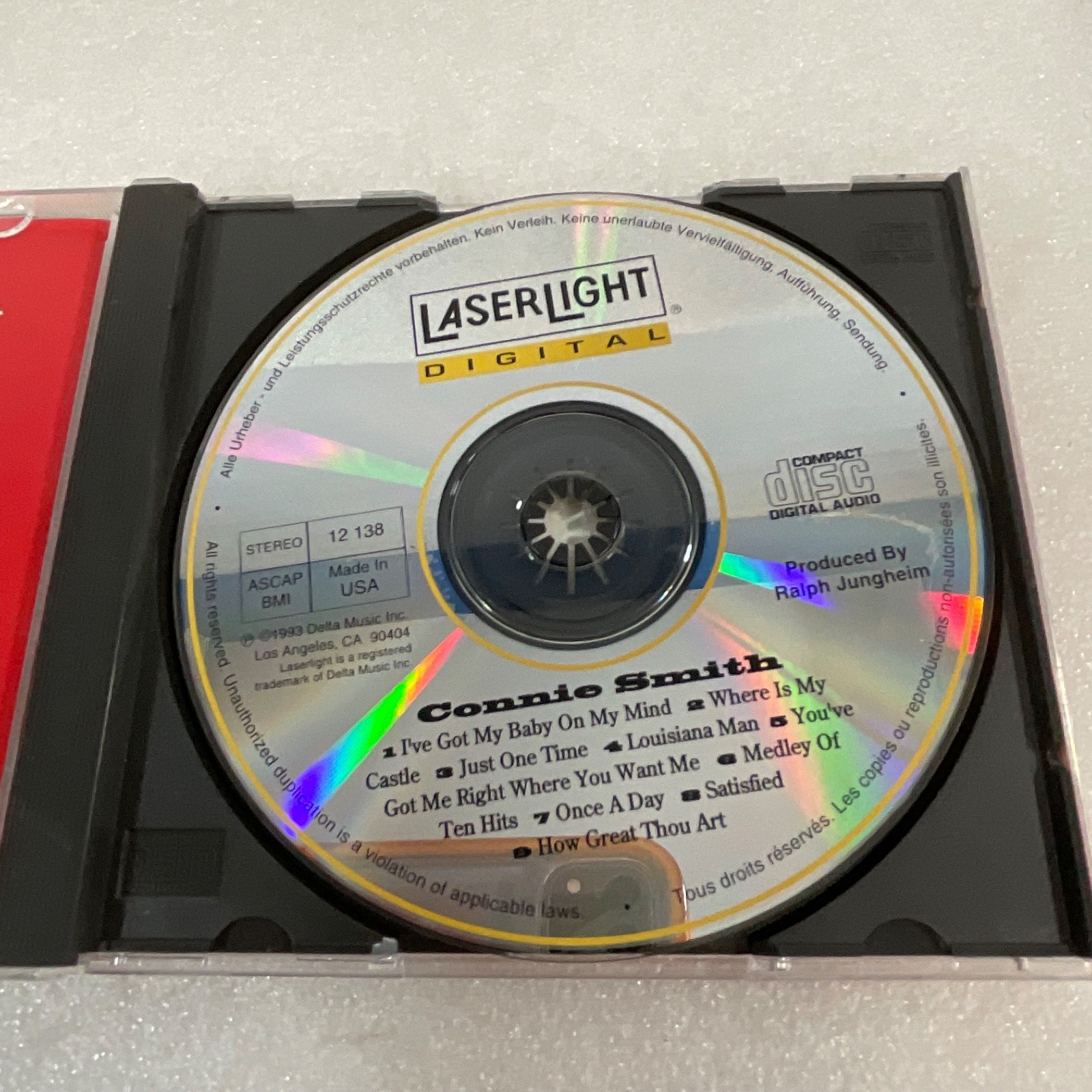 Connie Smith Live in Branson MO USA CD 1993 LaserLight Country Gospel - Image 10