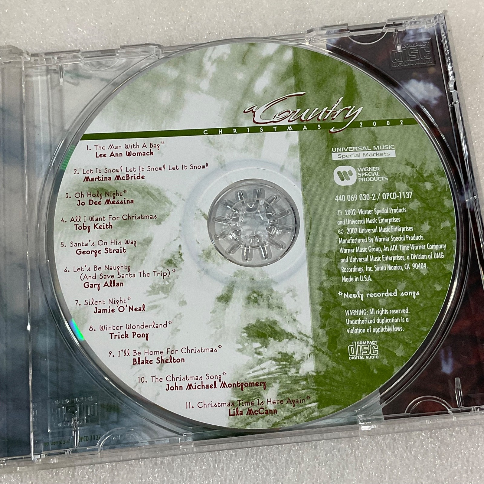 Country Christmas 2002 CD Various Artists Holiday Country Compilation - Image 11