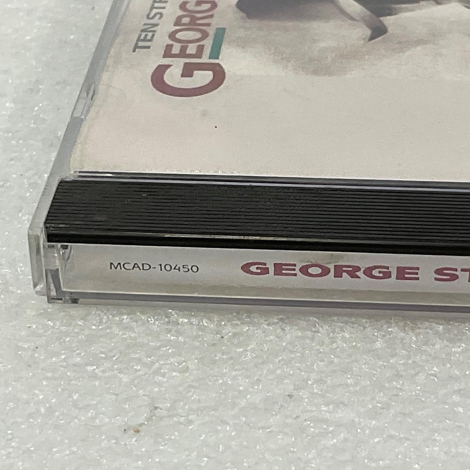 George Strait Ten Strait Hits CD MCA Country 1991 MCAD-10450 - Image 4