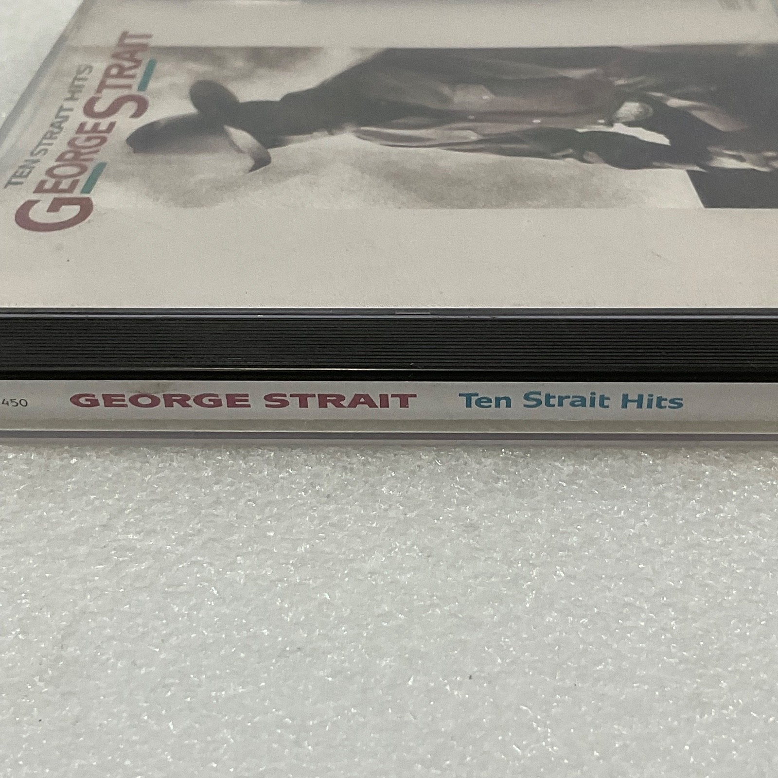 George Strait Ten Strait Hits CD MCA Country 1991 MCAD-10450 - Image 5
