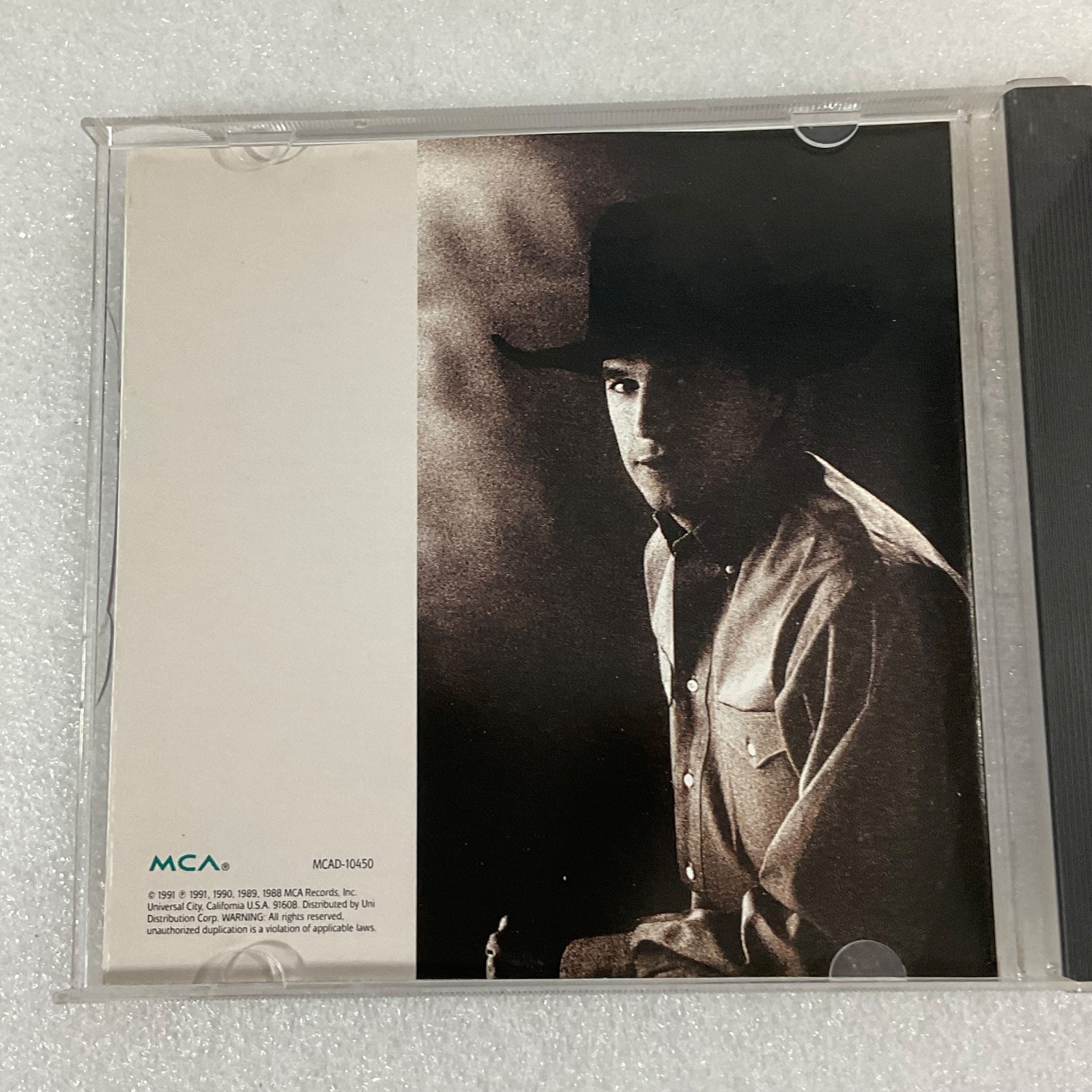 George Strait Ten Strait Hits CD MCA Country 1991 MCAD-10450 - Image 13