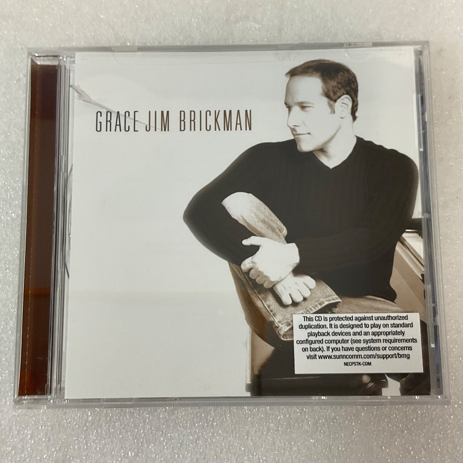 Jim Brickman Grace CD Windham Hill Christian Instrumental Album - Image 1