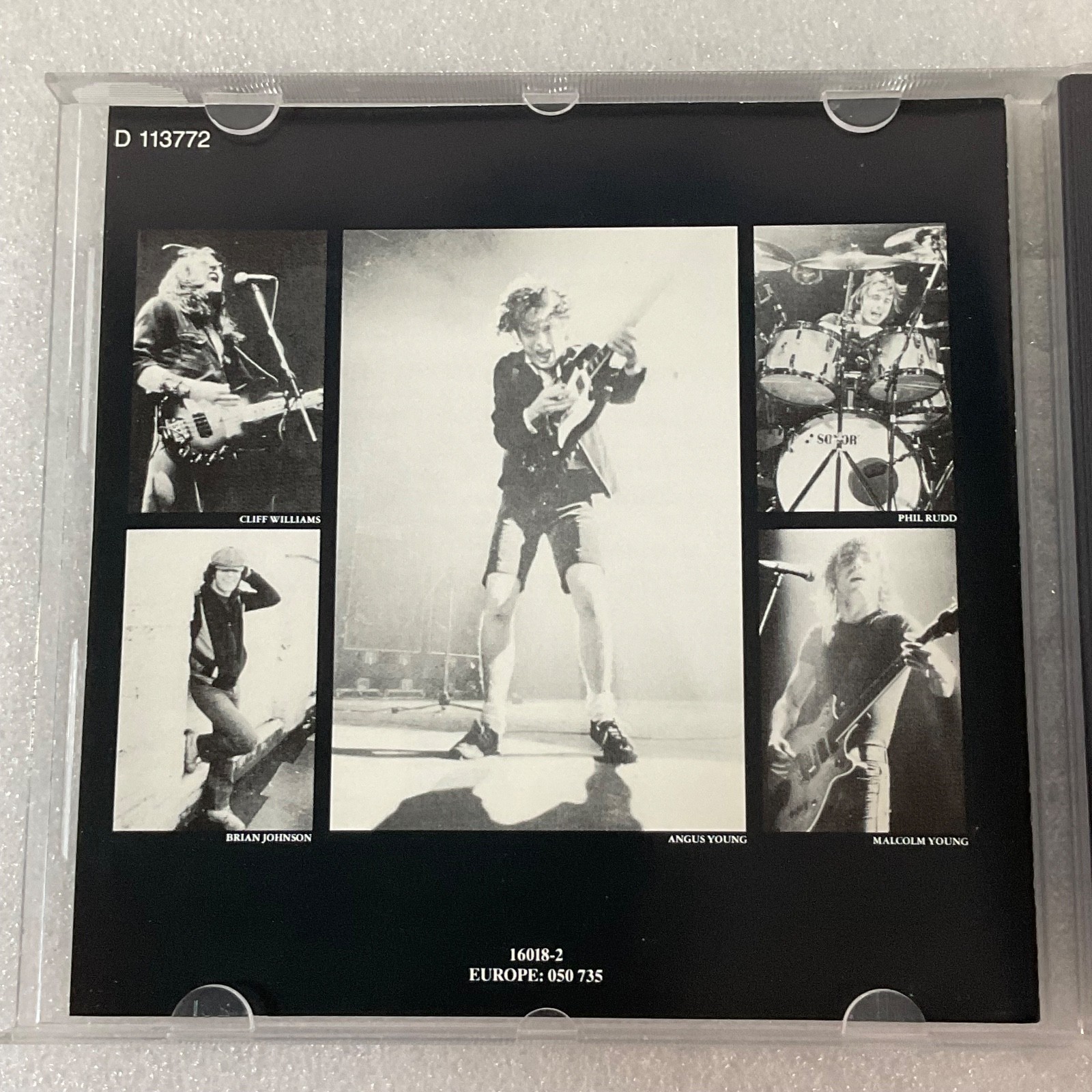 AC/DC Back in Black CD Album Atlantic Records Rock Classic - Image 8