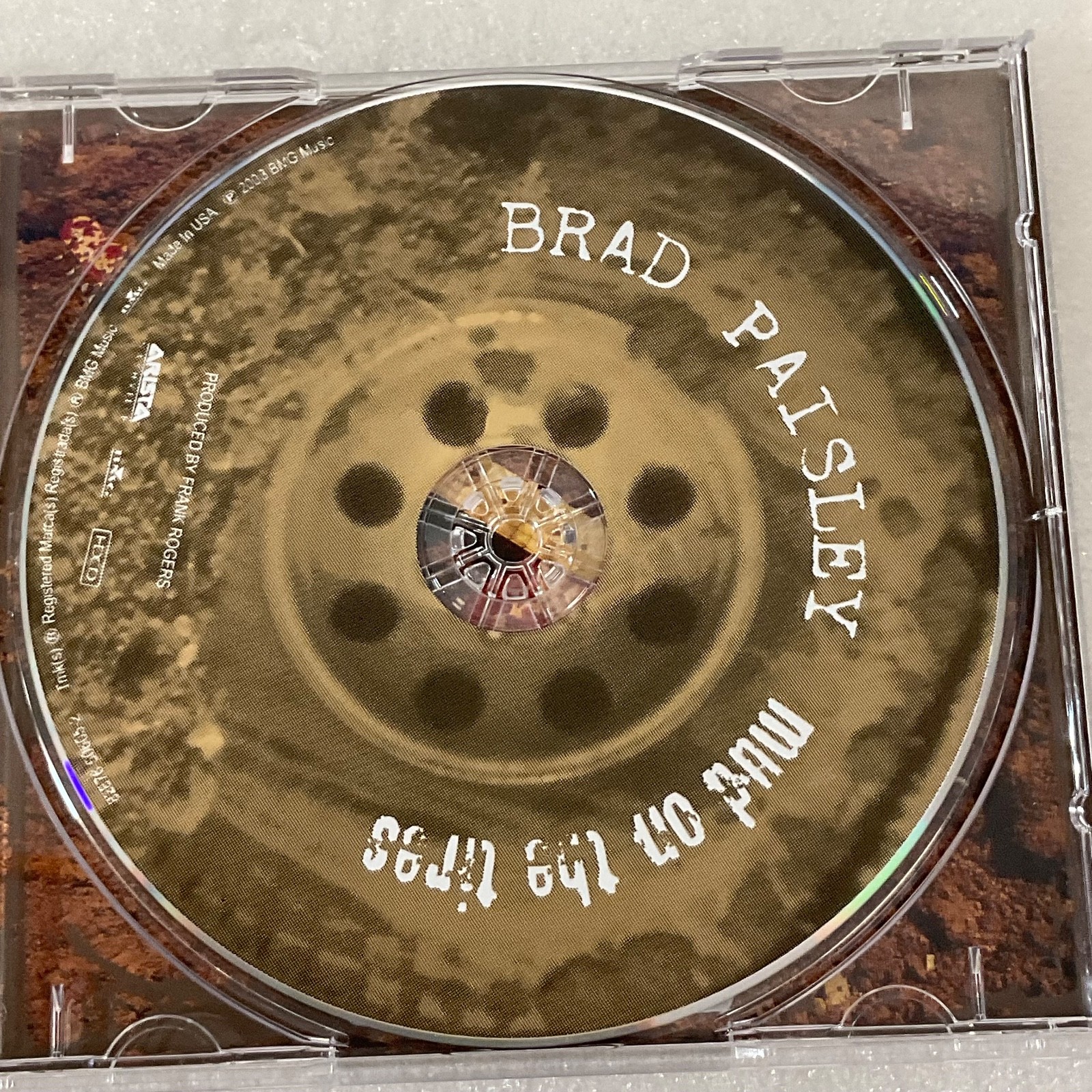 Brad Paisley Mud on the Tires CD Album 2003 Country Arista Nashville - Image 9