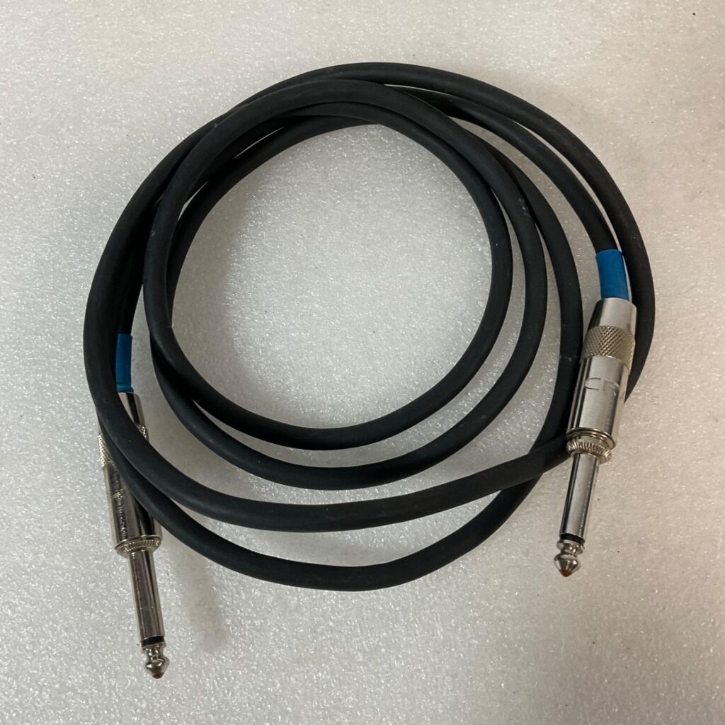 Crate 6 ft 1/4 in TS Male to Male Instrument Cable Black - Image 1