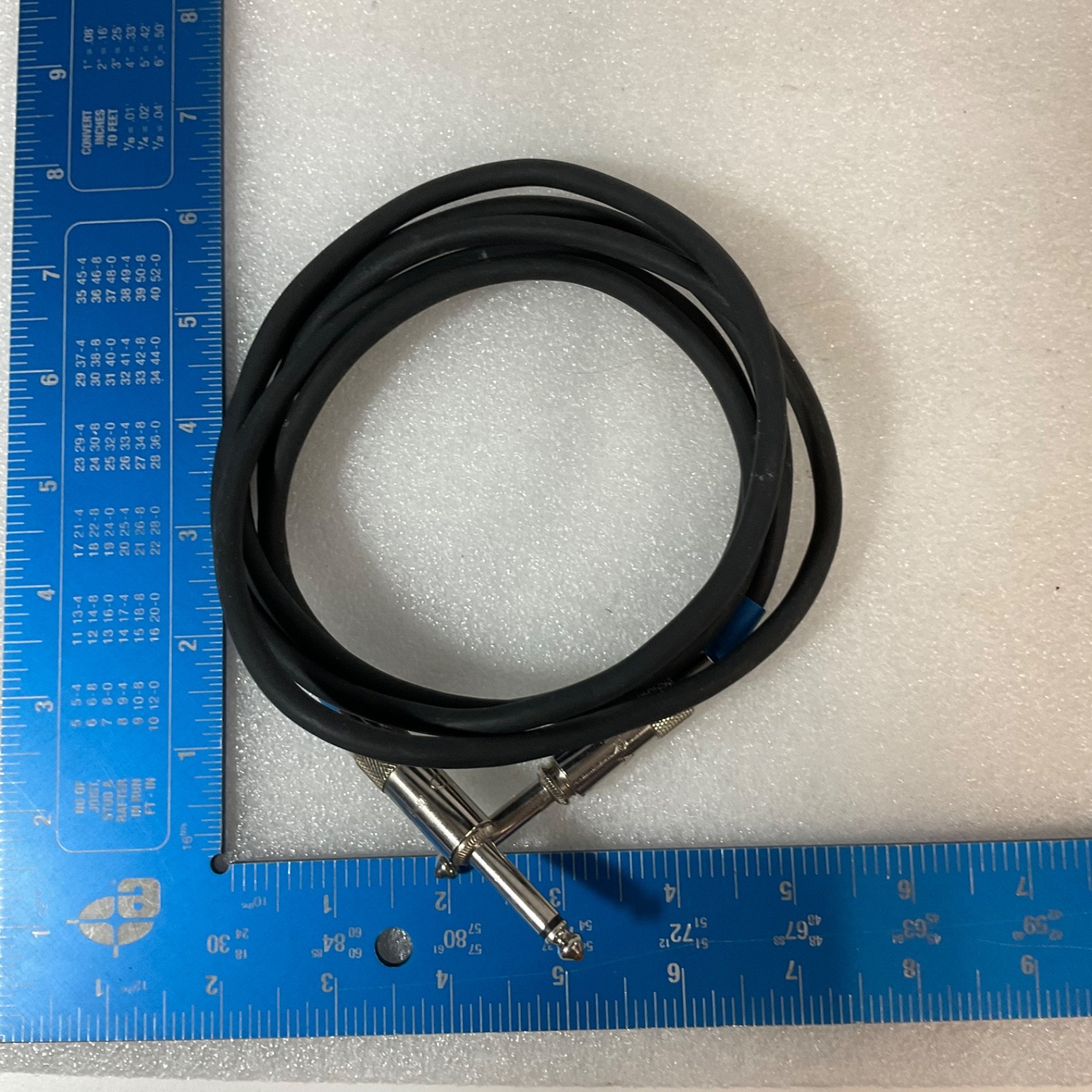 Crate 6 ft 1/4 in TS Male to Male Instrument Cable Black - Image 8