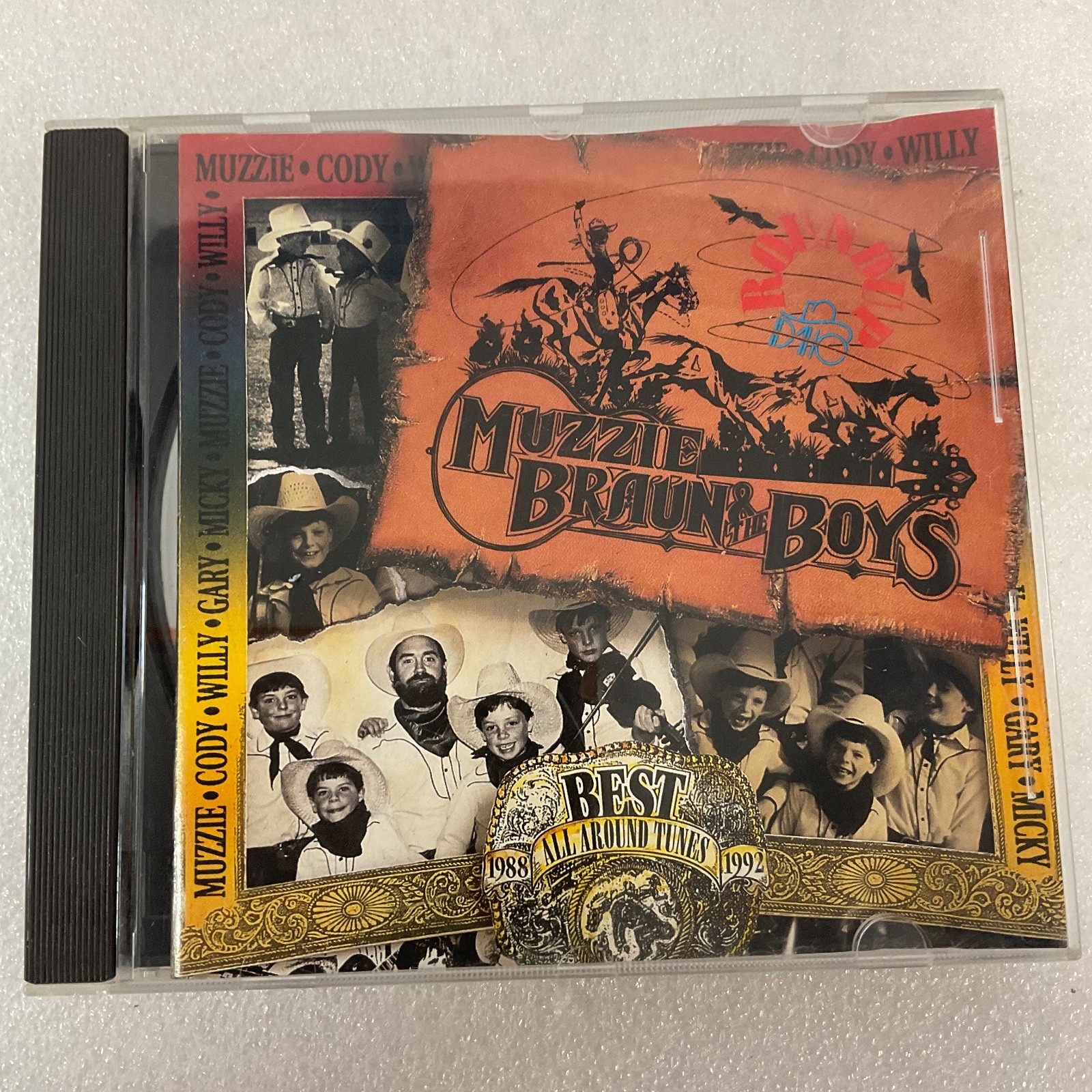 Muzzie Braun & The Boys Roundup CD 1993 Idaho Records Rare Country - Image 1