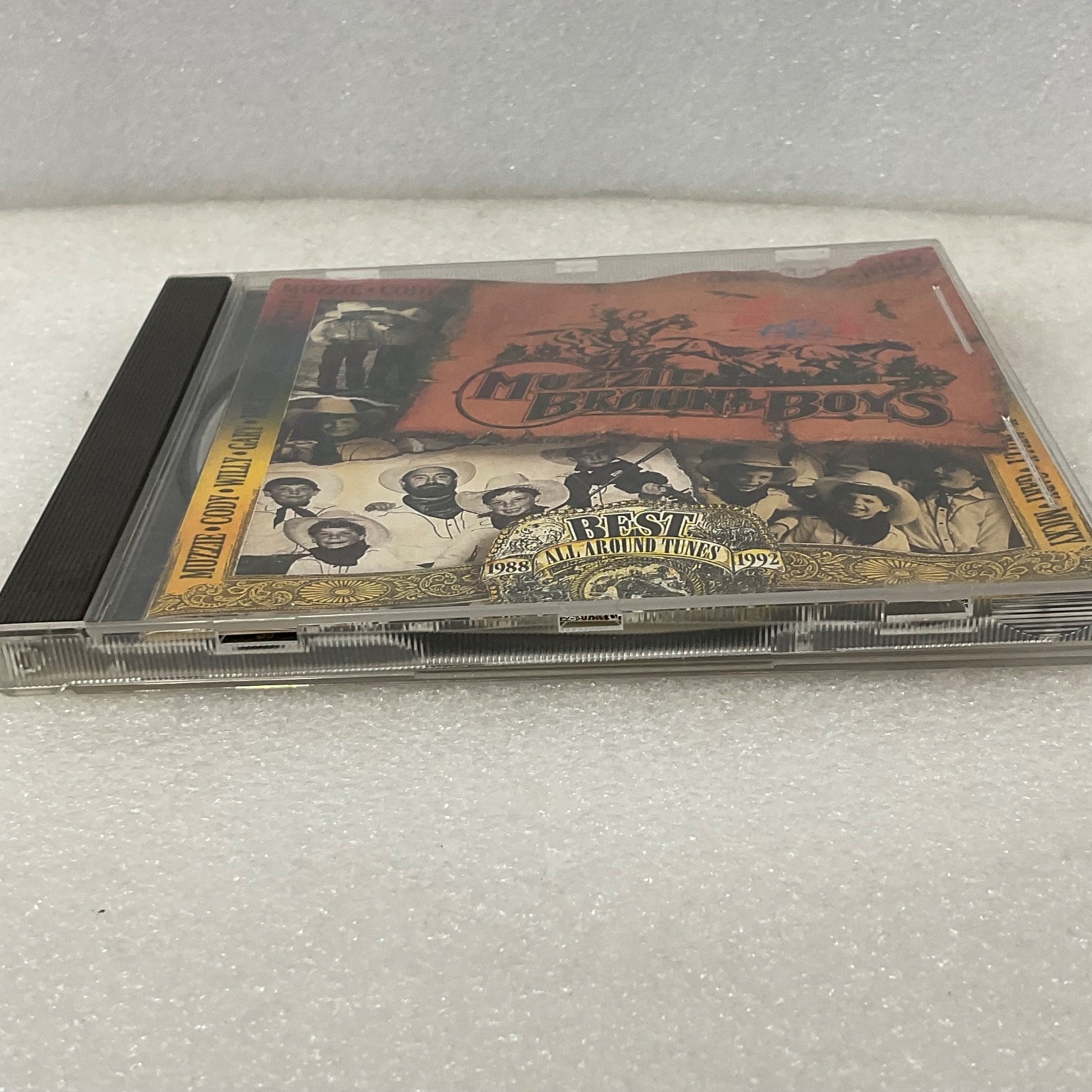 Muzzie Braun & The Boys Roundup CD 1993 Idaho Records Rare Country - Image 4