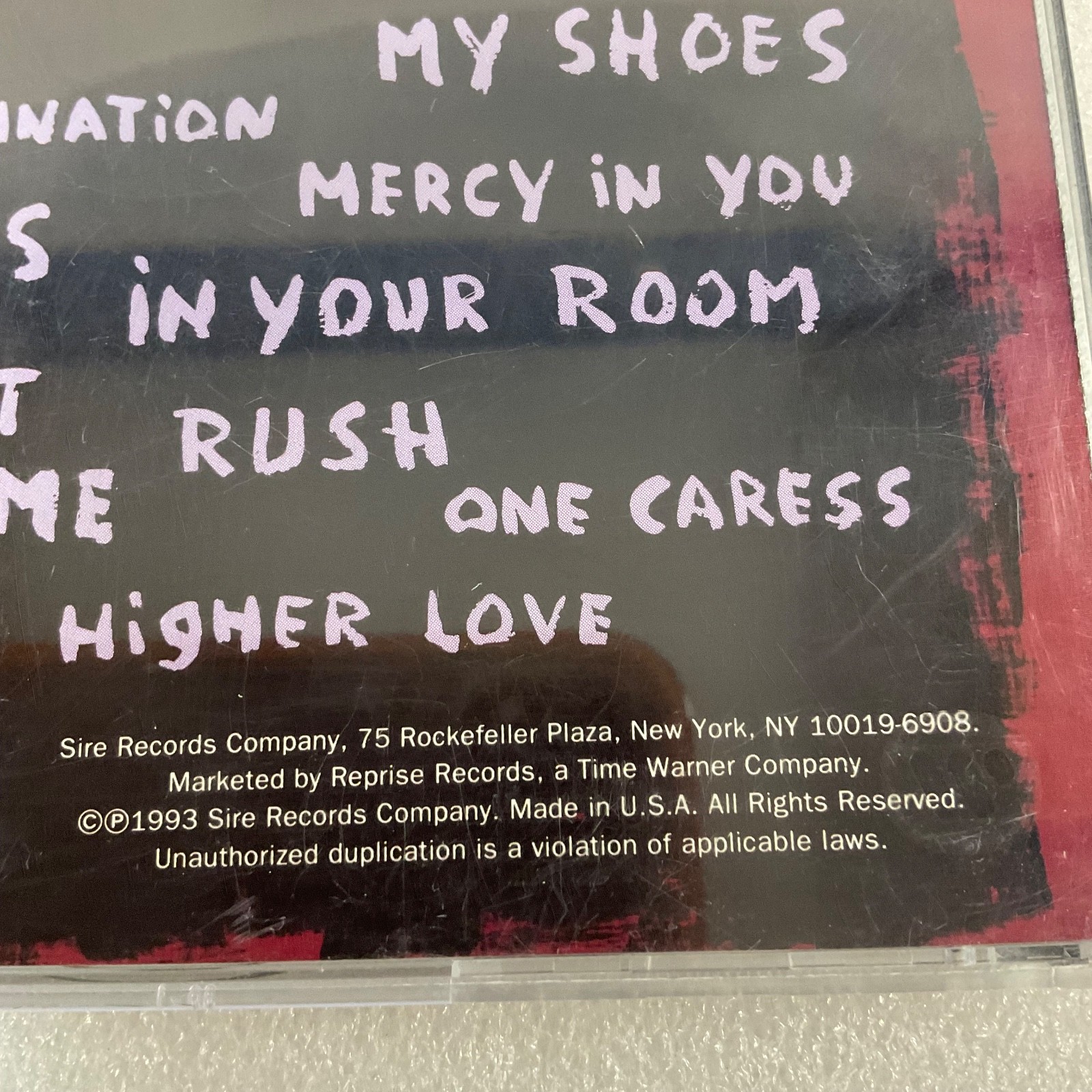 Depeche Mode Songs of Faith and Devotion CD 1993 Sire/Reprise No Front Insert - Image 7