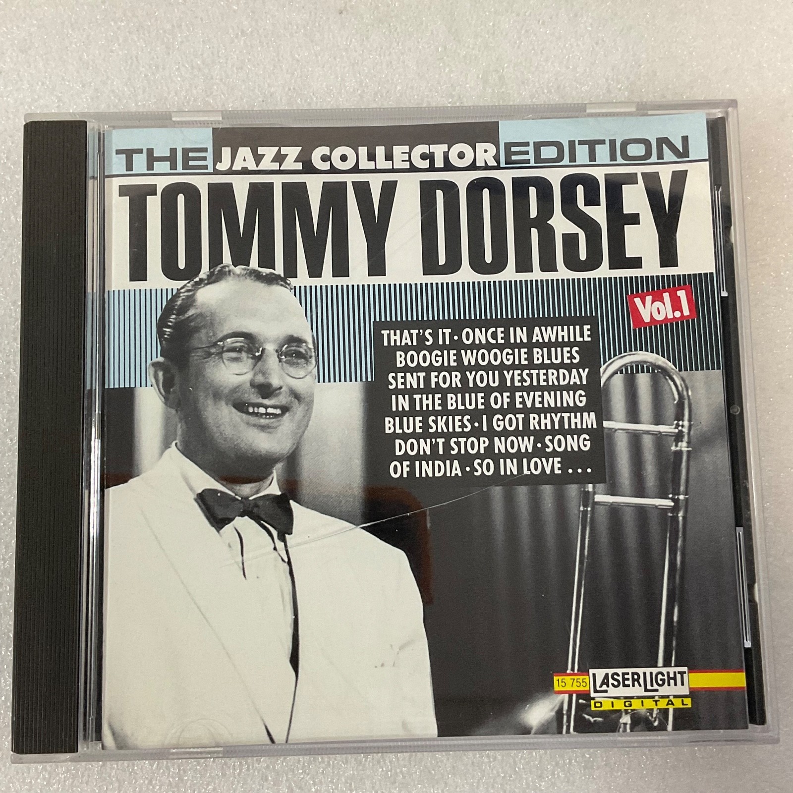 Tommy Dorsey Vol 1 Jazz Collector Edition CD LaserLight 1991 - Image 1