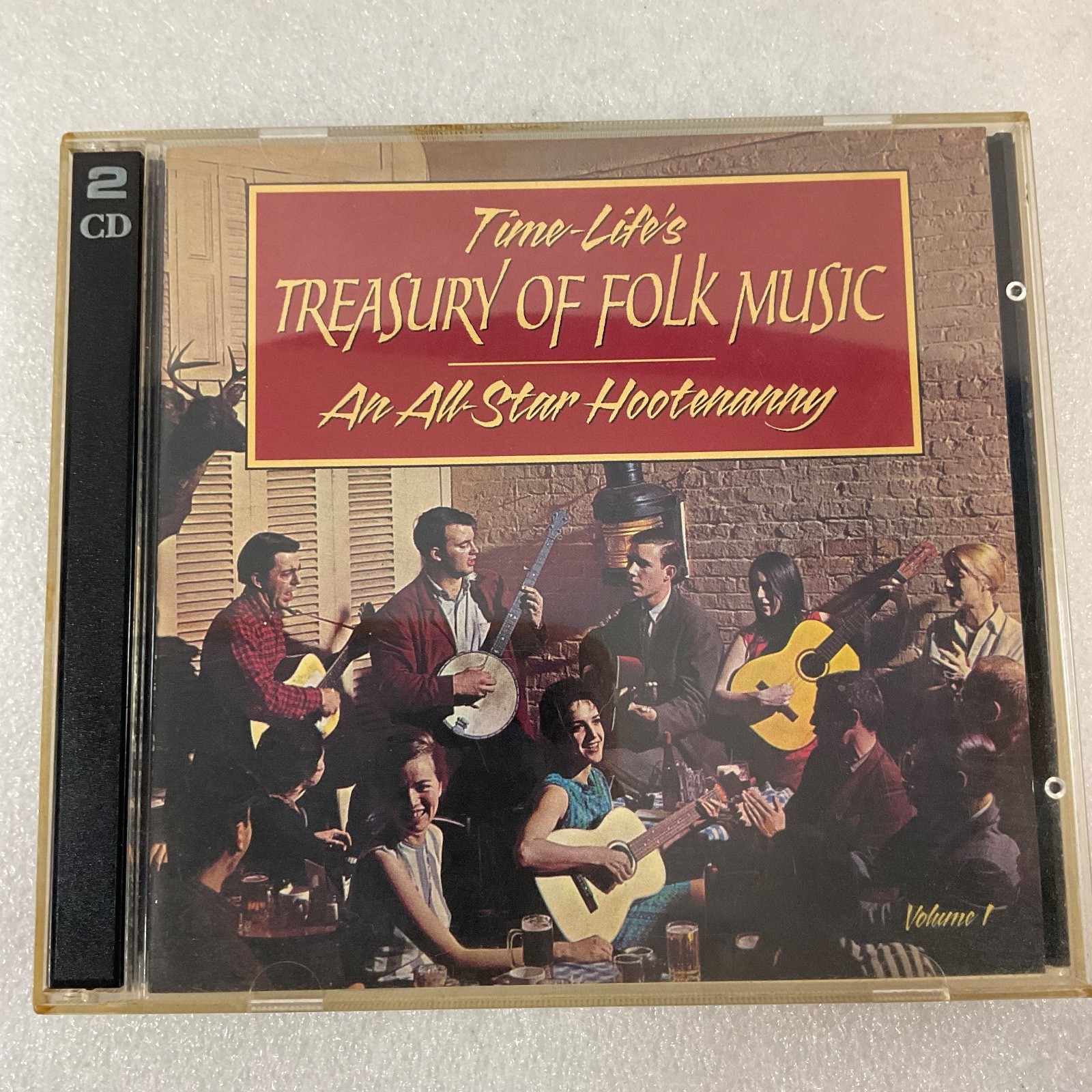 Time-Life Treasury of Folk Music Volume 1 2 CD Set Various Artists - Image 1