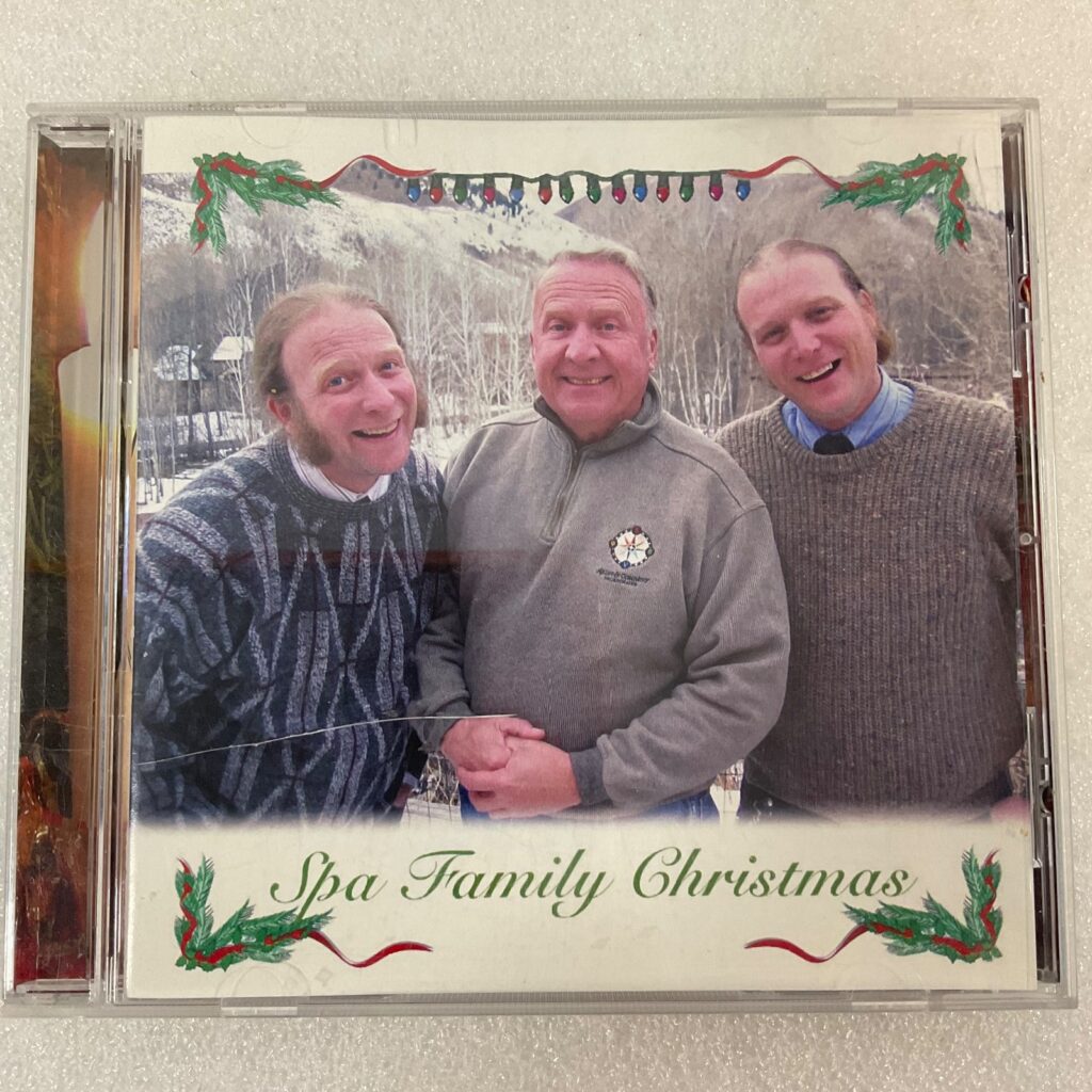 Spa Family Christmas CD Signed Holiday Album - Image 1