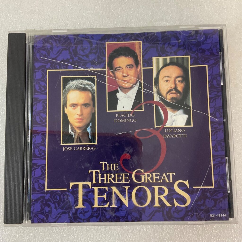 The Three Great Tenors Music CD Carreras Domingo Pavarotti - Image 1