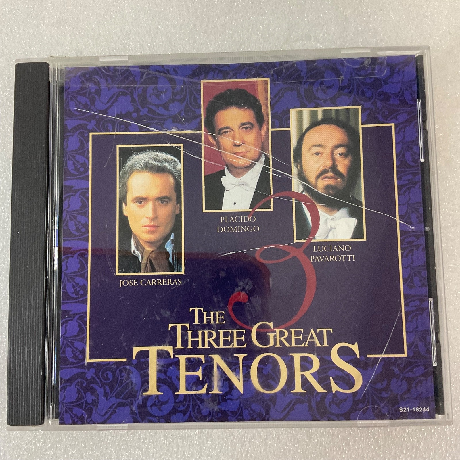 The Three Great Tenors Music CD Carreras Domingo Pavarotti - Image 1
