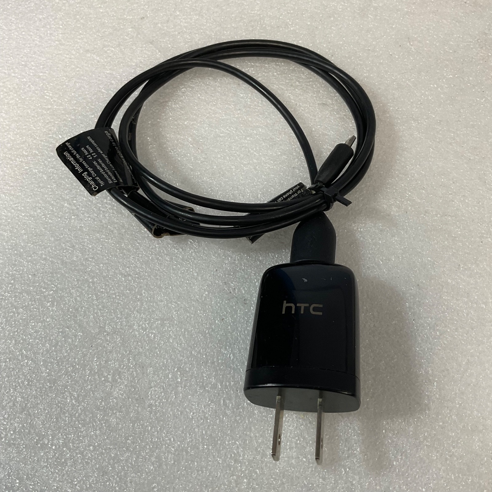 HTC USB Wall Charger 5V 1A with Micro USB Cable Black - Image 7