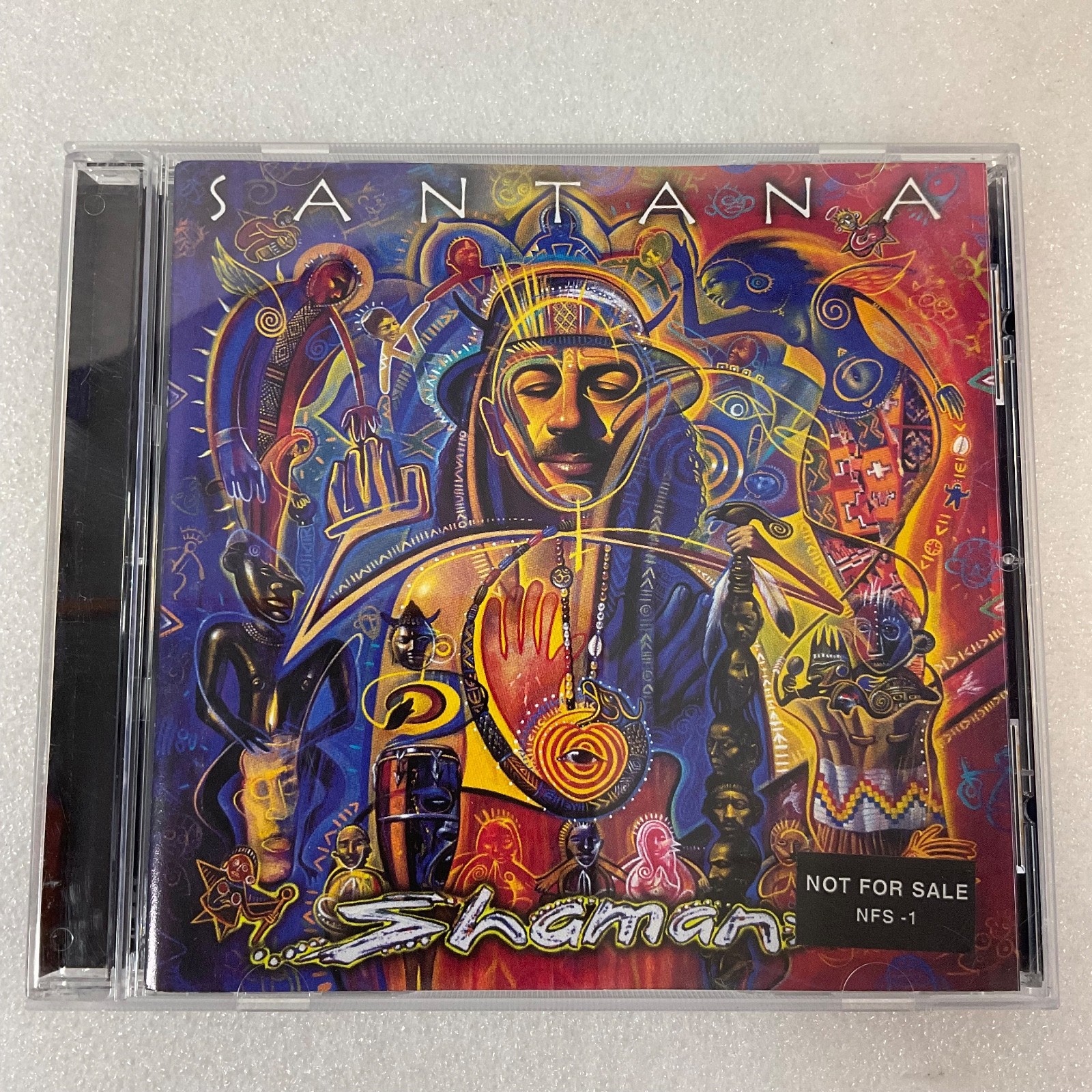Santana Shaman CD Album 2002 Arista Promo Edition - Image 1