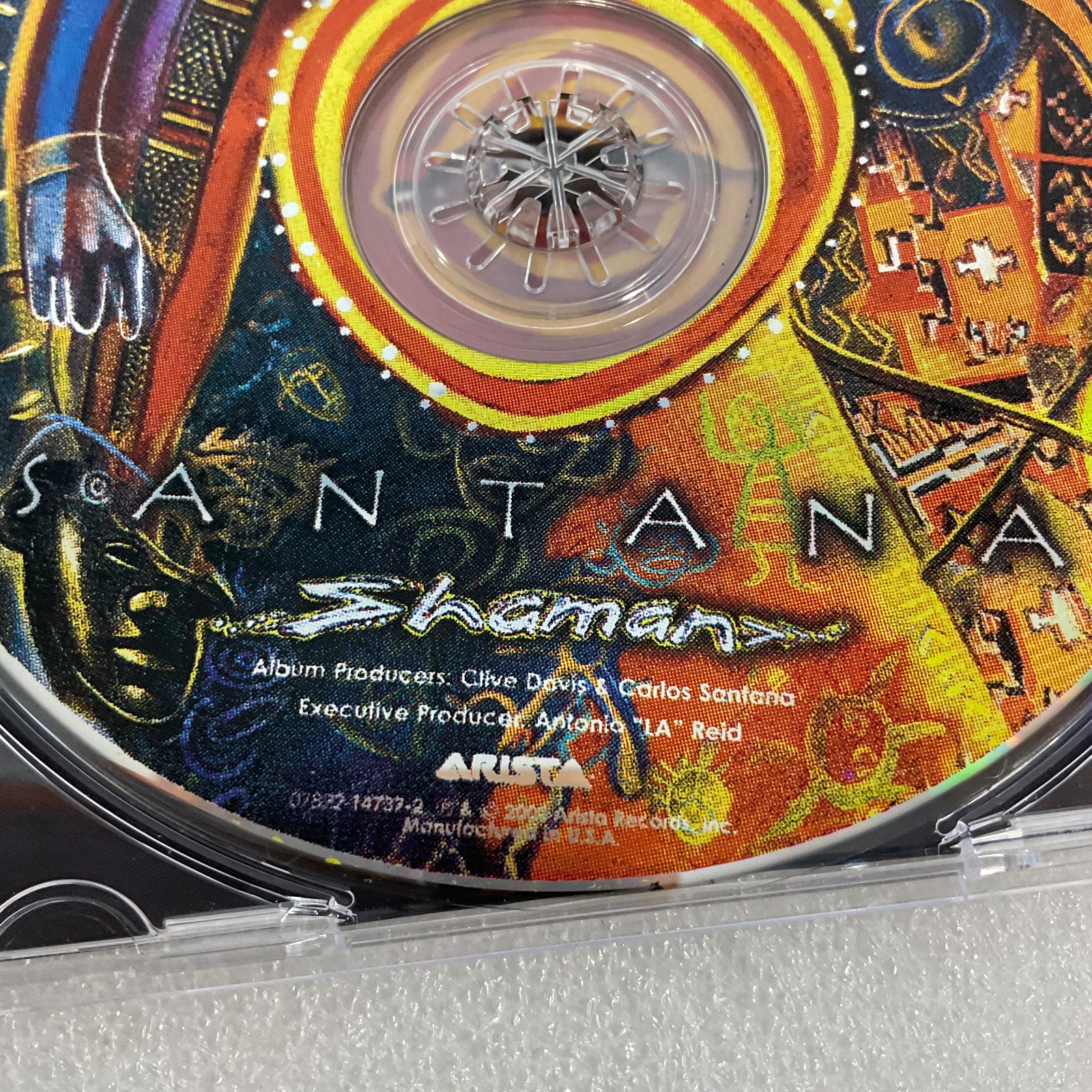 Santana Shaman CD Album 2002 Arista Promo Edition - Image 9