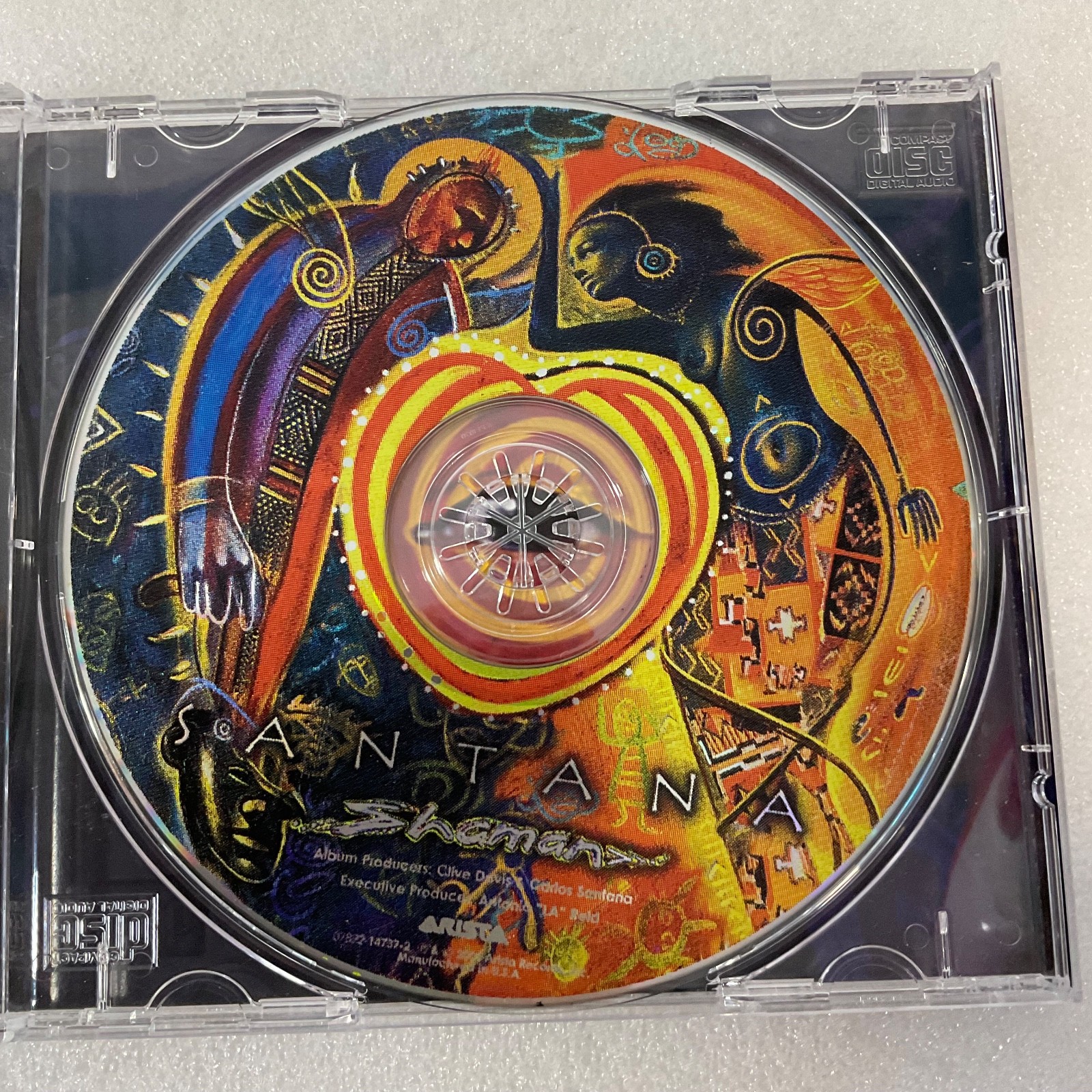 Santana Shaman CD Album 2002 Arista Promo Edition - Image 8