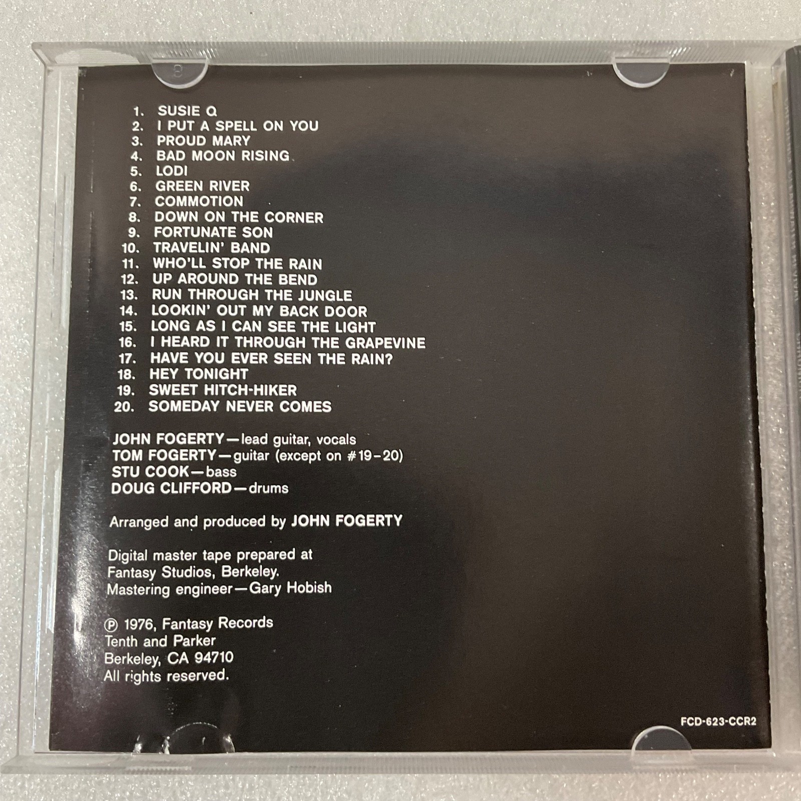 Creedence Clearwater Revival Chronicle CD The 20 Greatest Hits Fantasy - Image 9