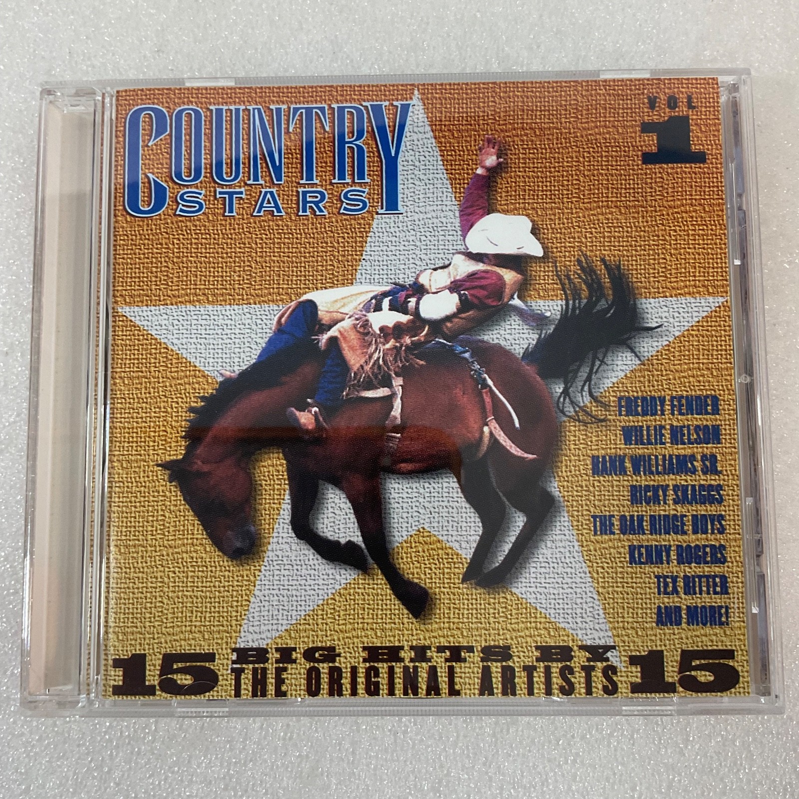 Country Stars Volume One CD 1996 Various Artists 15 Original Hits - Image 1