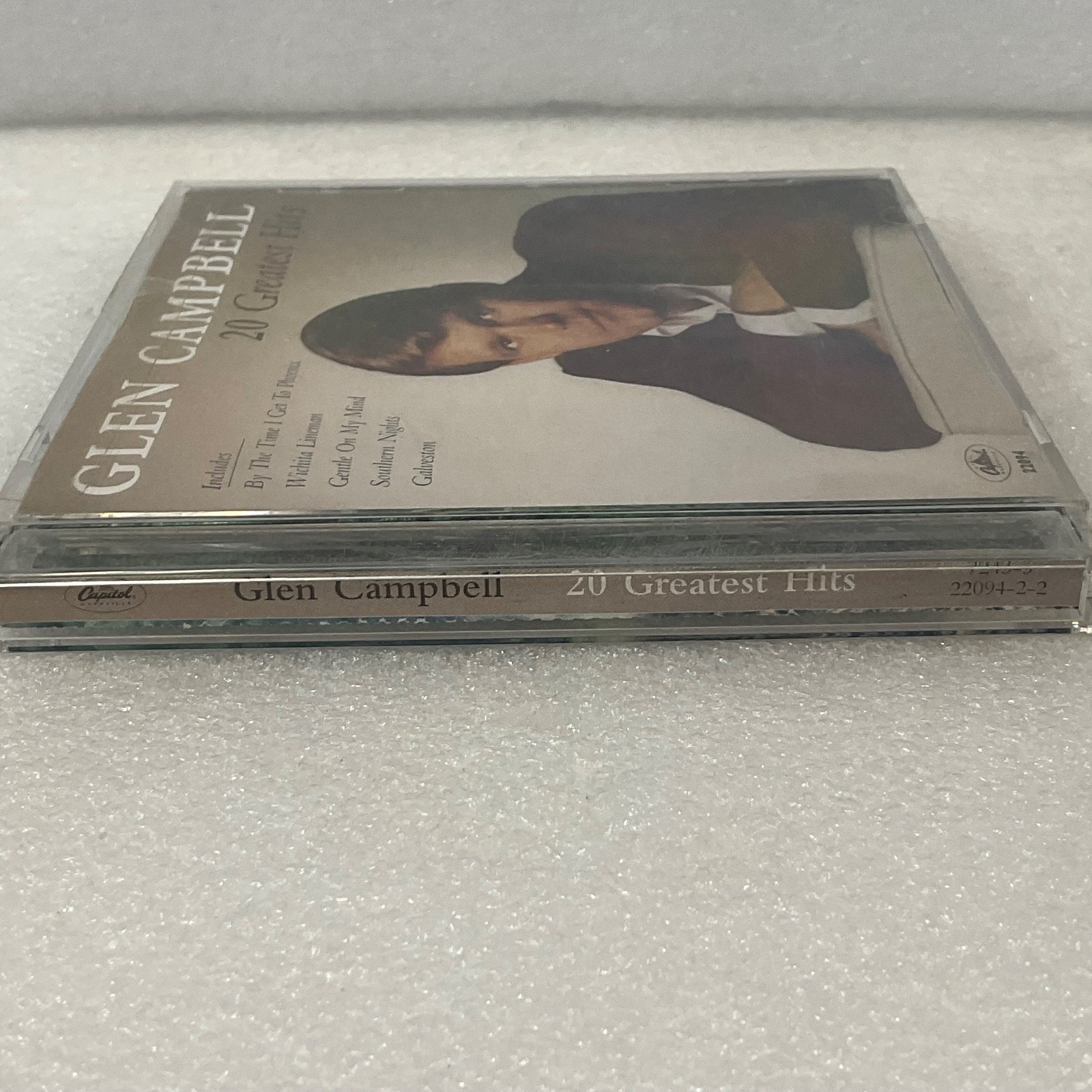 Glen Campbell 20 Greatest Hits CD Capitol Nashville 2000 HDCD Compilation - Image 3