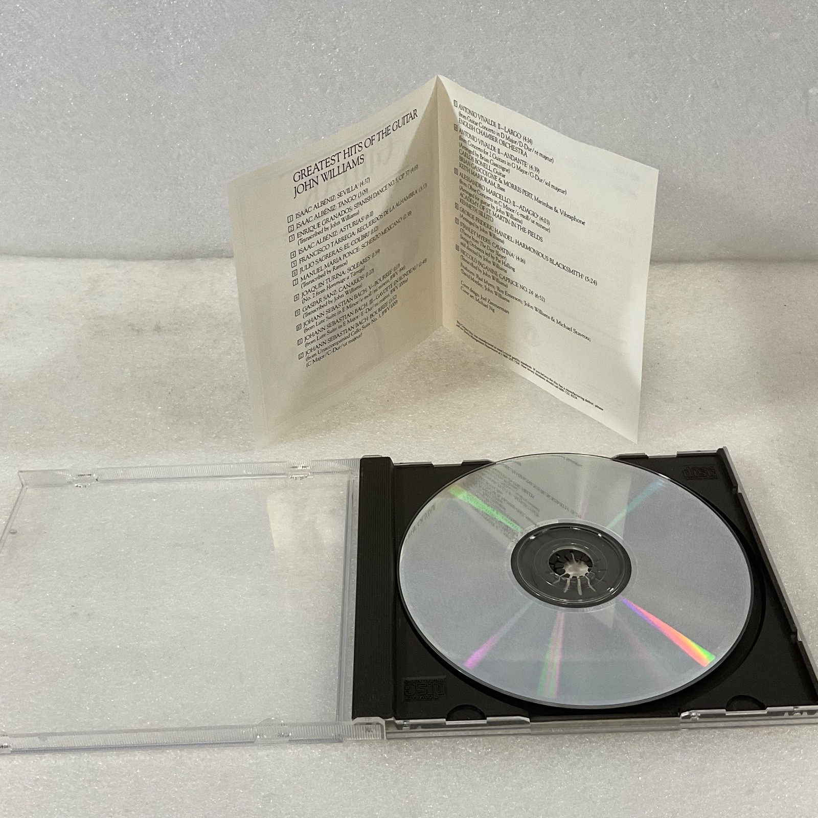 John Williams Greatest Hits of the Guitar CBS Masterworks CD Classical - Image 13