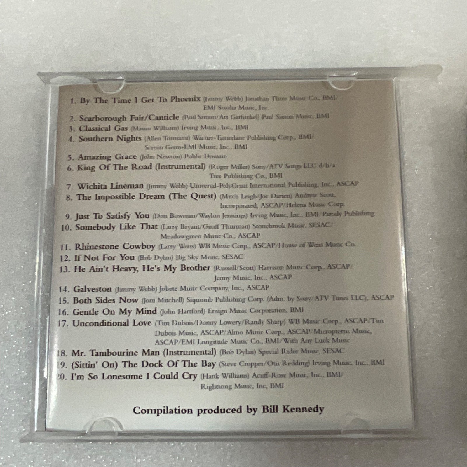 Glen Campbell 20 Greatest Hits CD Capitol Nashville 2000 HDCD Compilation - Image 11