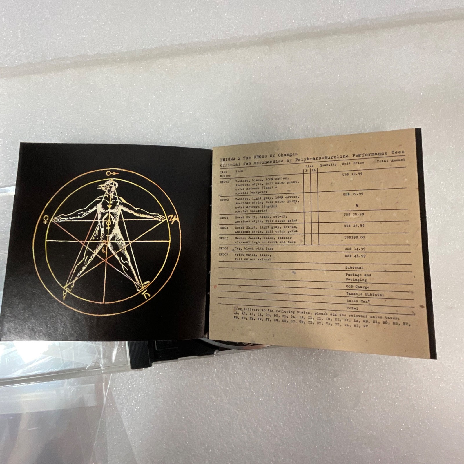 Enigma 2 The Cross of Changes CD 1993 Charisma Records - Image 14
