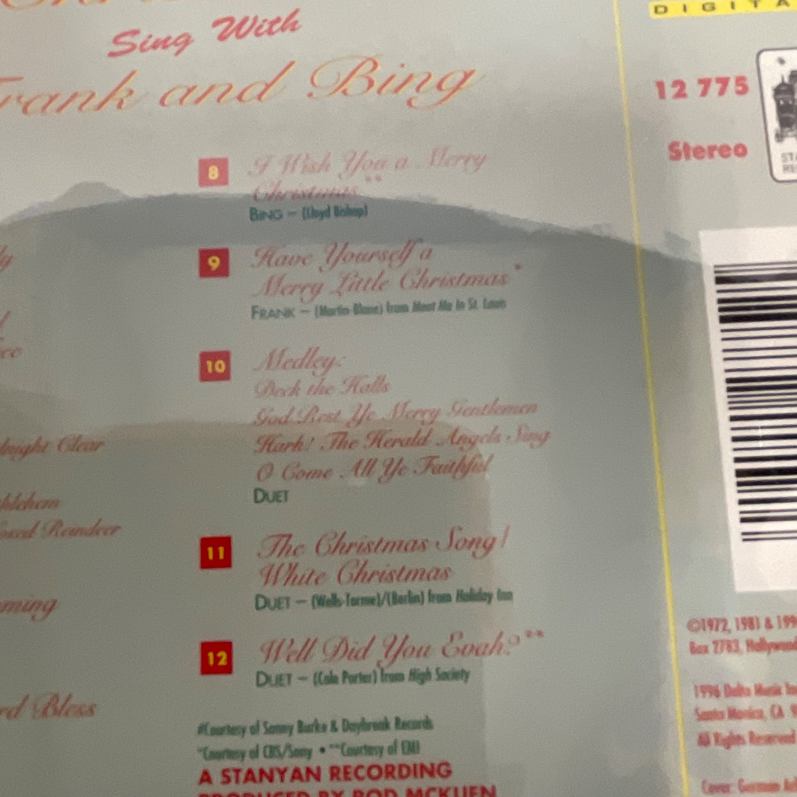 Christmas Sing With Frank and Bing CD LaserLight 12775 Holiday Classics - Image 11
