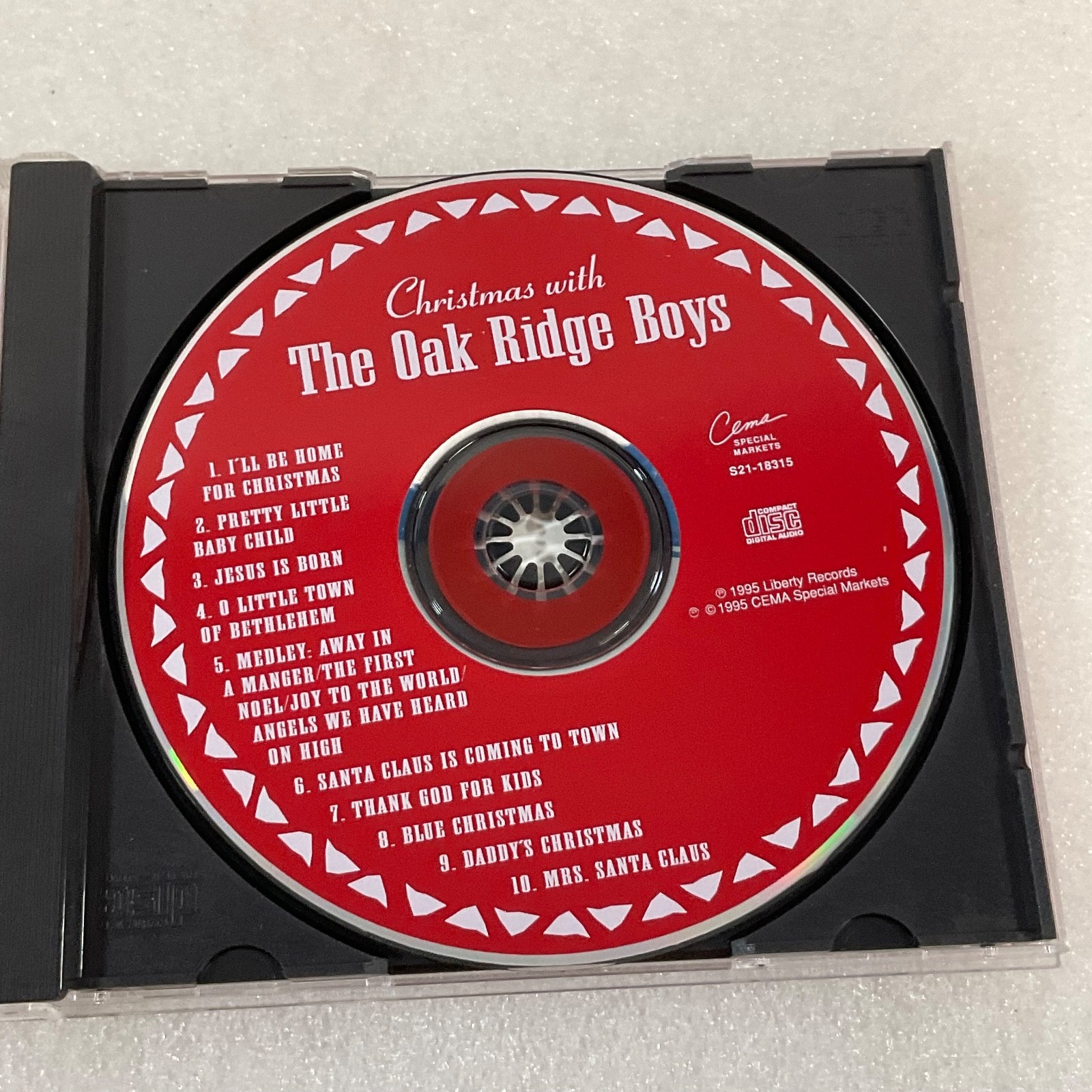 Christmas with The Oak Ridge Boys CD 1995 Holiday Country Gospel - Image 10