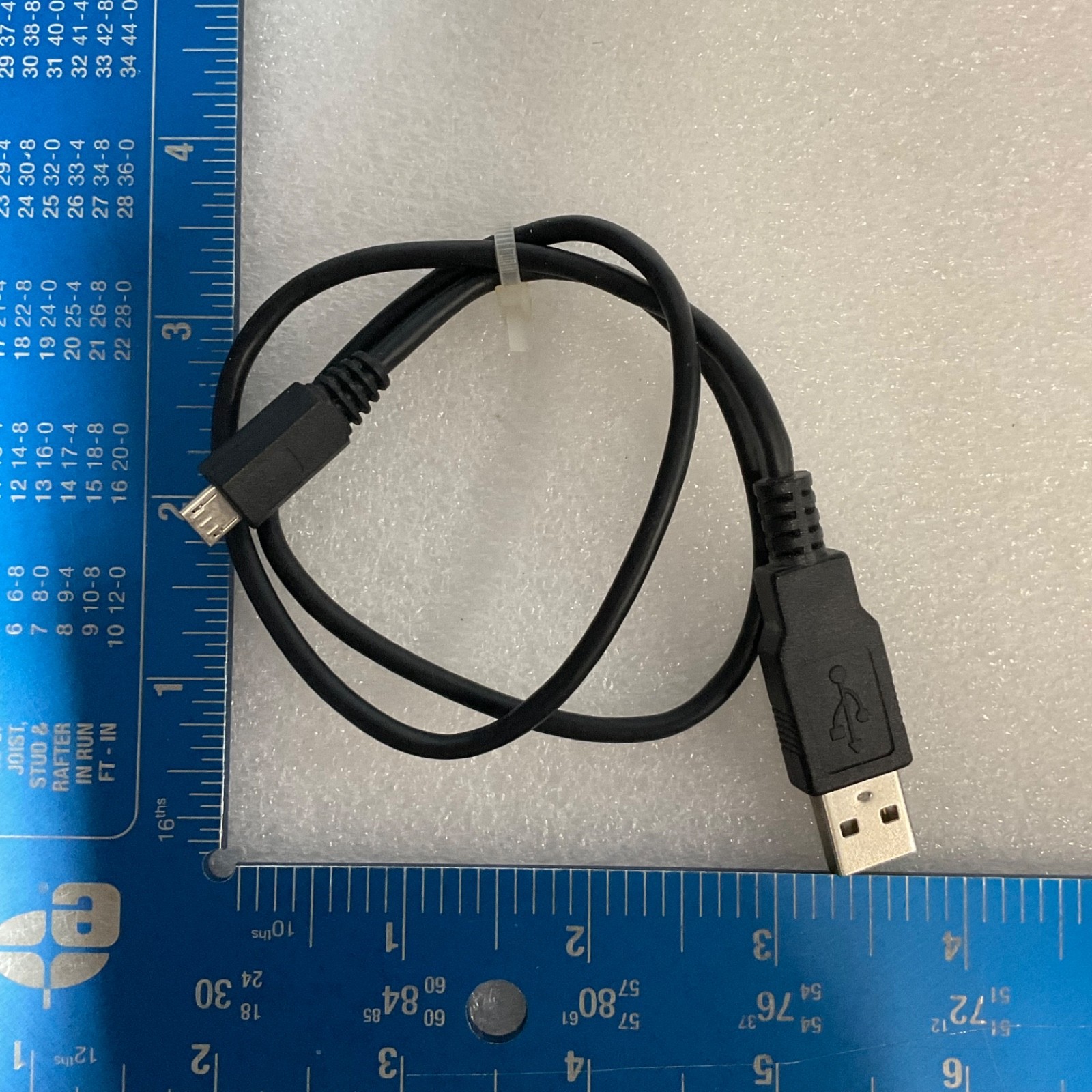 USB to Micro USB Cable 12 in Charging Data Cord Black - Image 4
