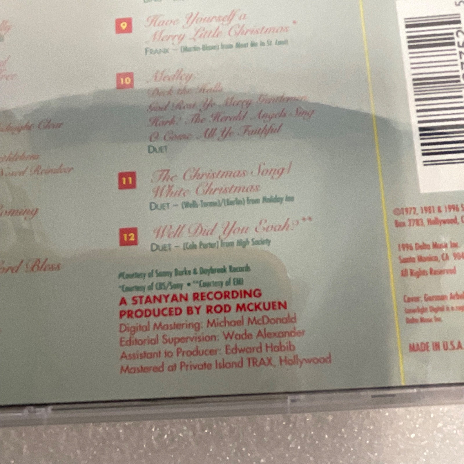 Christmas Sing With Frank and Bing CD LaserLight 12775 Holiday Classics - Image 12