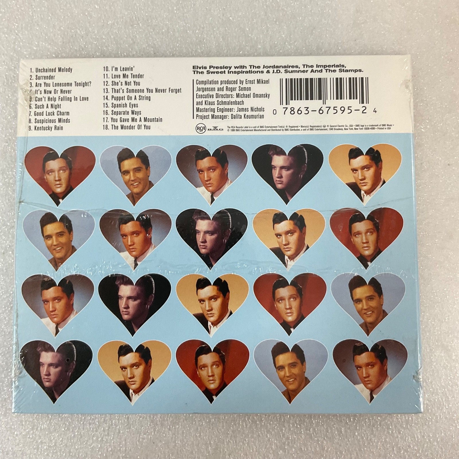 Elvis Presley Love Songs CD 1998 RCA Compilation - Image 2