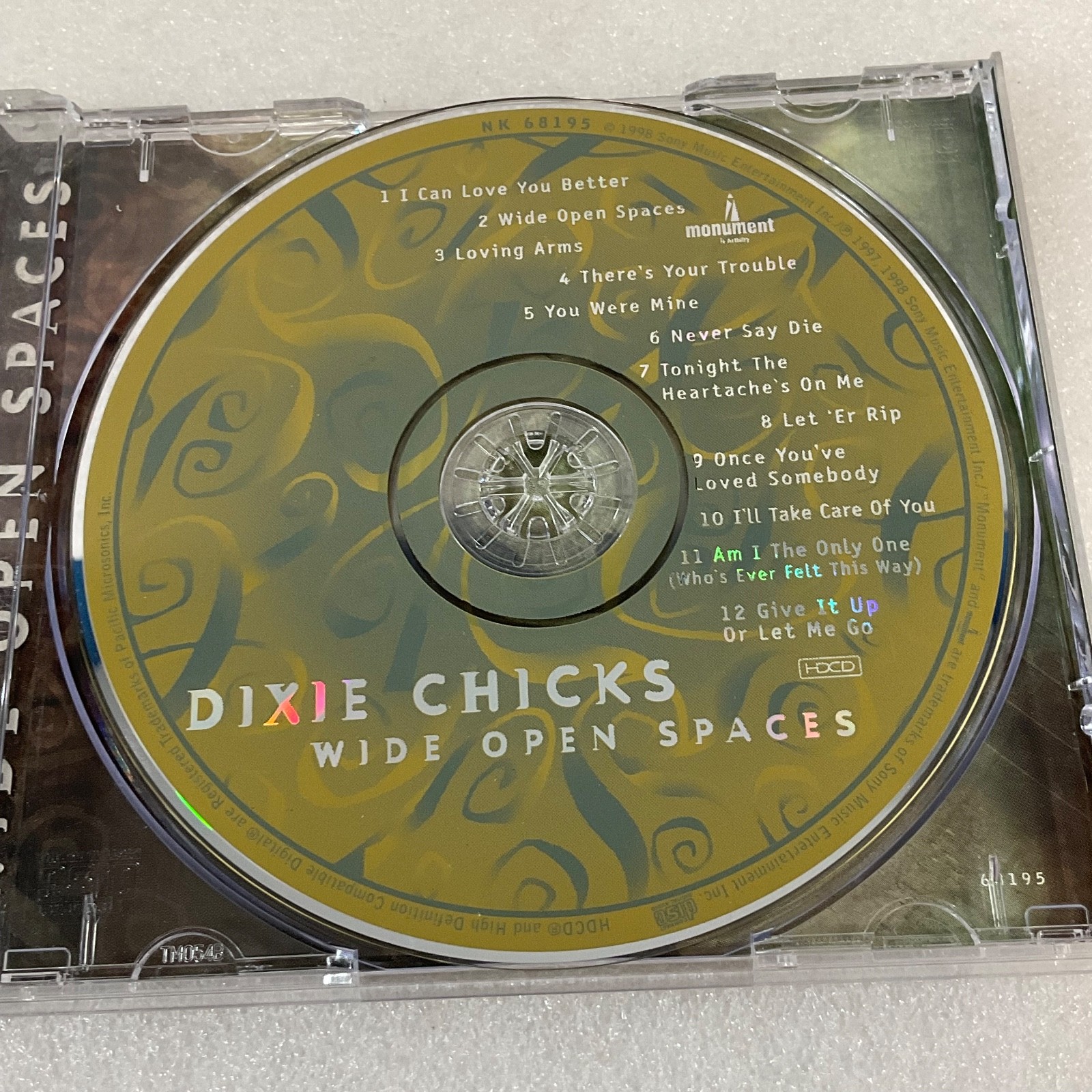Dixie Chicks Wide Open Spaces CD 1998 Monument NK 68195 - Image 11