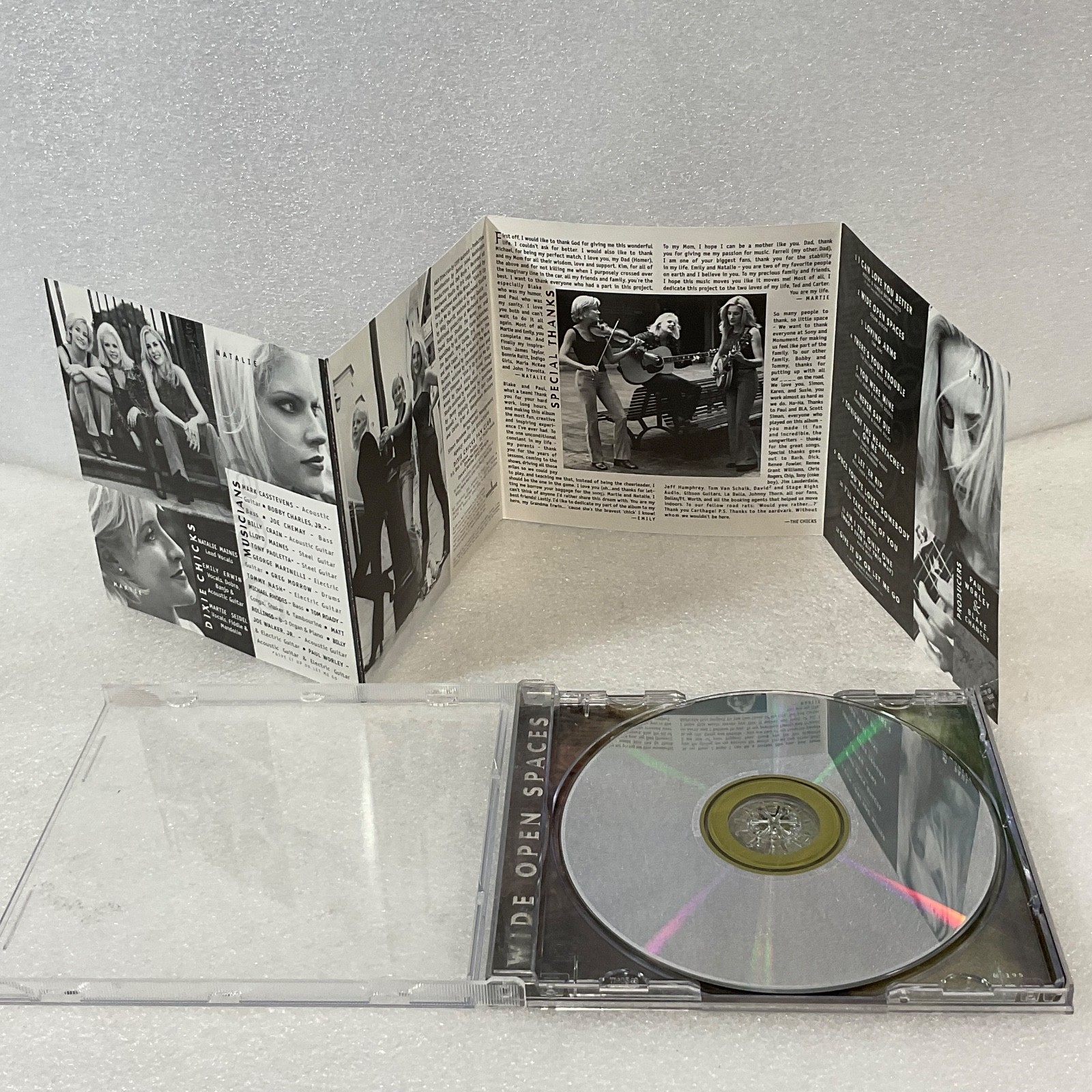 Dixie Chicks Wide Open Spaces CD 1998 Monument NK 68195 - Image 14