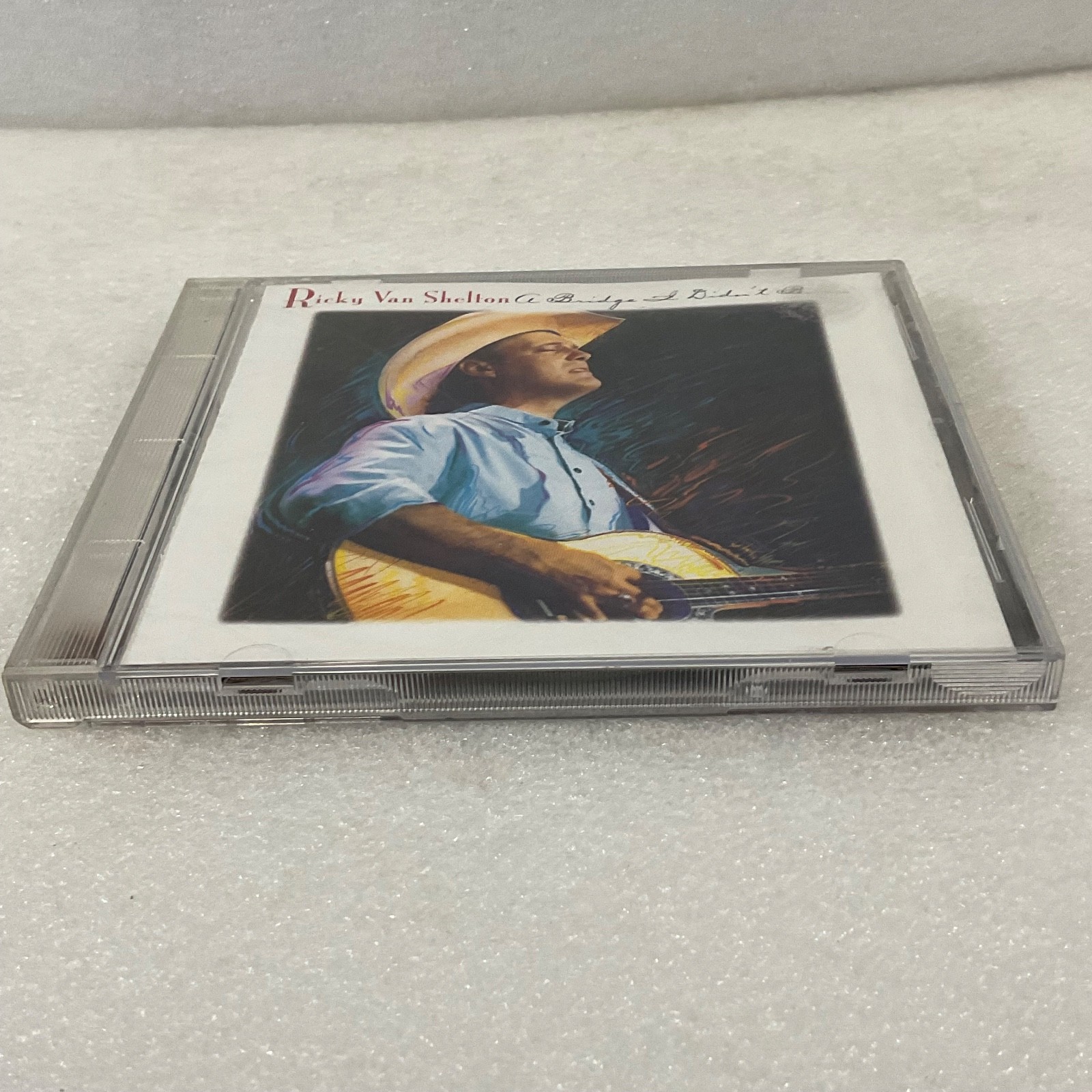 Ricky Van Shelton A Bridge I Didn't Burn CD 1993 Columbia Country Album - Image 4