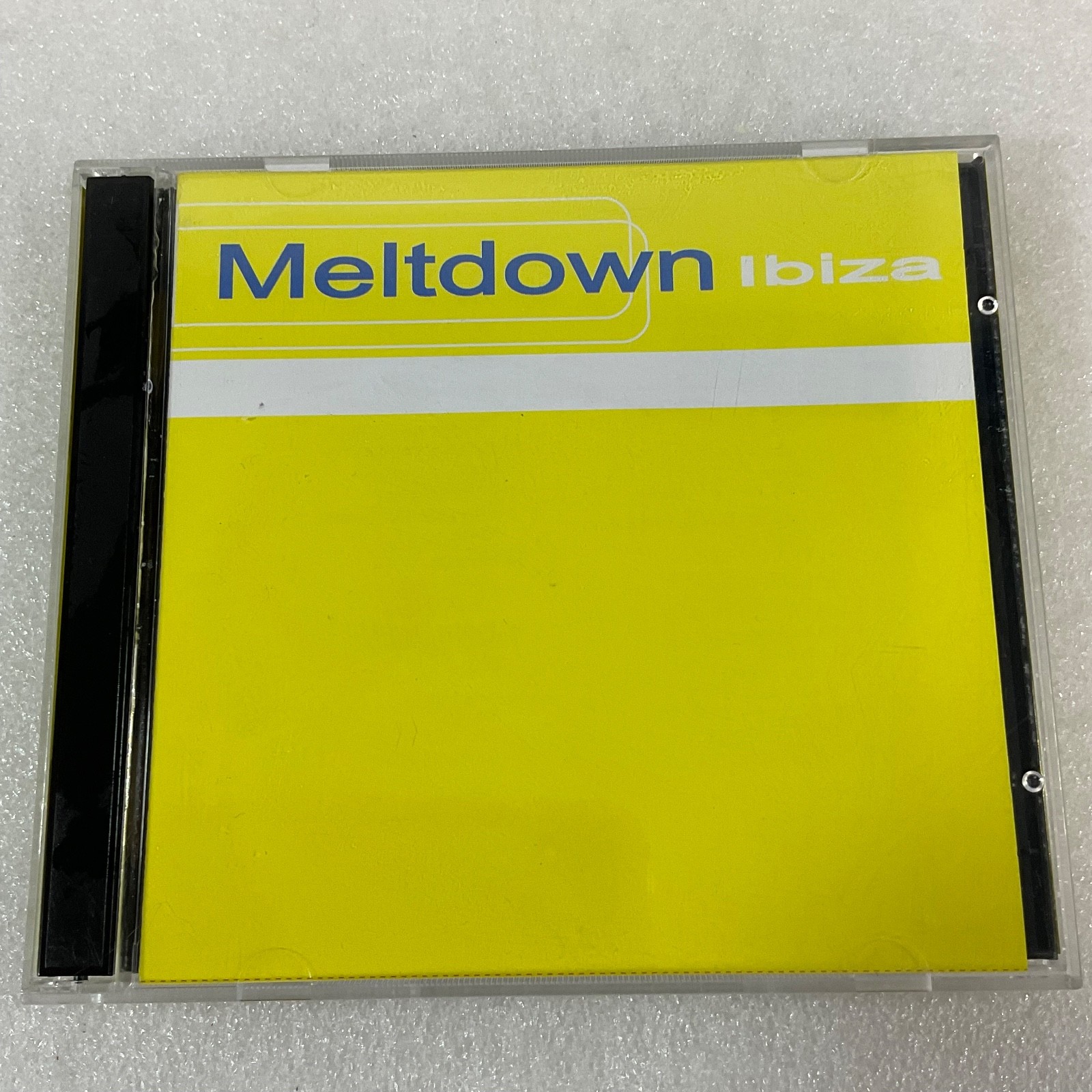 Meltdown Ibiza CD1 Only Trance Compilation 2002 Unique Records Missing Disc 2 - Image 1