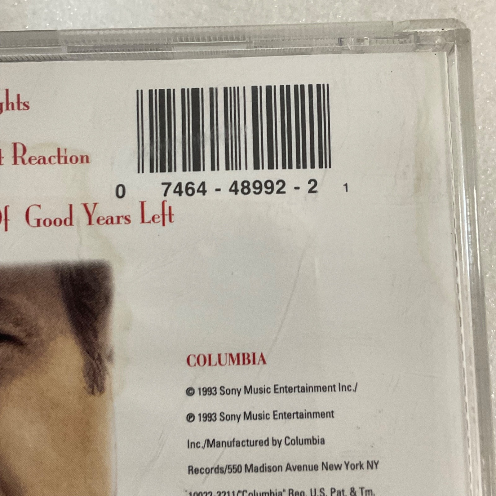 Ricky Van Shelton A Bridge I Didn't Burn CD 1993 Columbia Country Album - Image 7