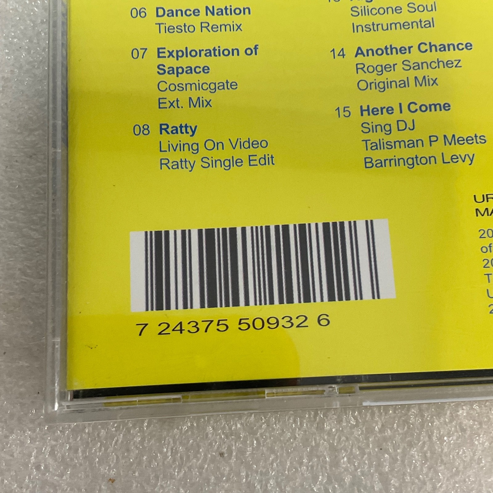 Meltdown Ibiza CD1 Only Trance Compilation 2002 Unique Records Missing Disc 2 - Image 9