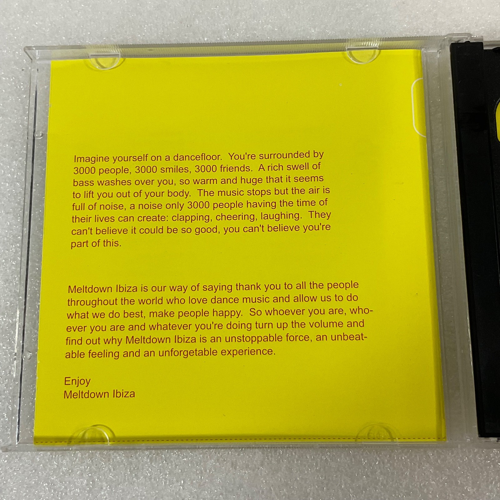Meltdown Ibiza CD1 Only Trance Compilation 2002 Unique Records Missing Disc 2 - Image 12