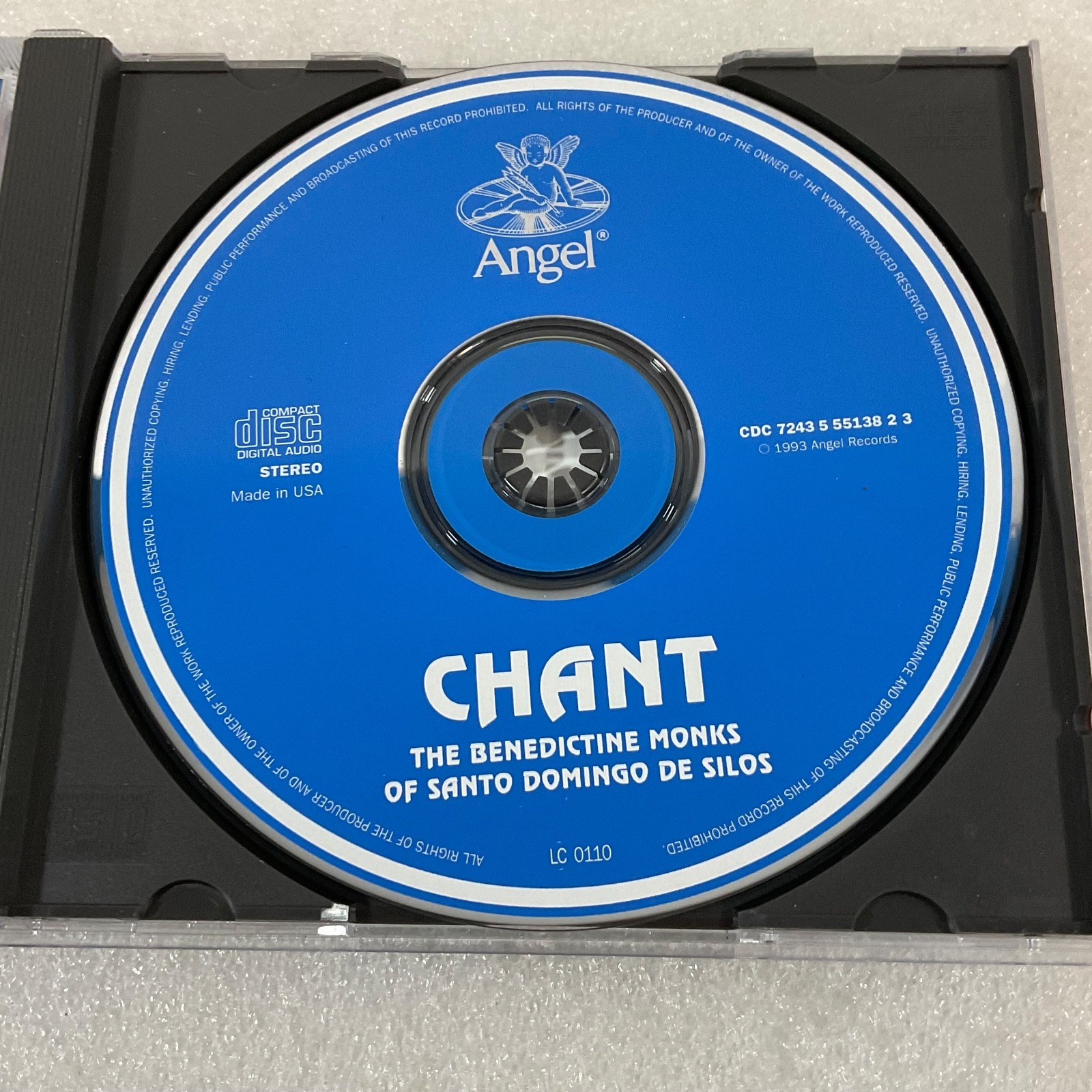 Chant CD The Benedictine Monks of Santo Domingo de Silos Angel Records - Image 11