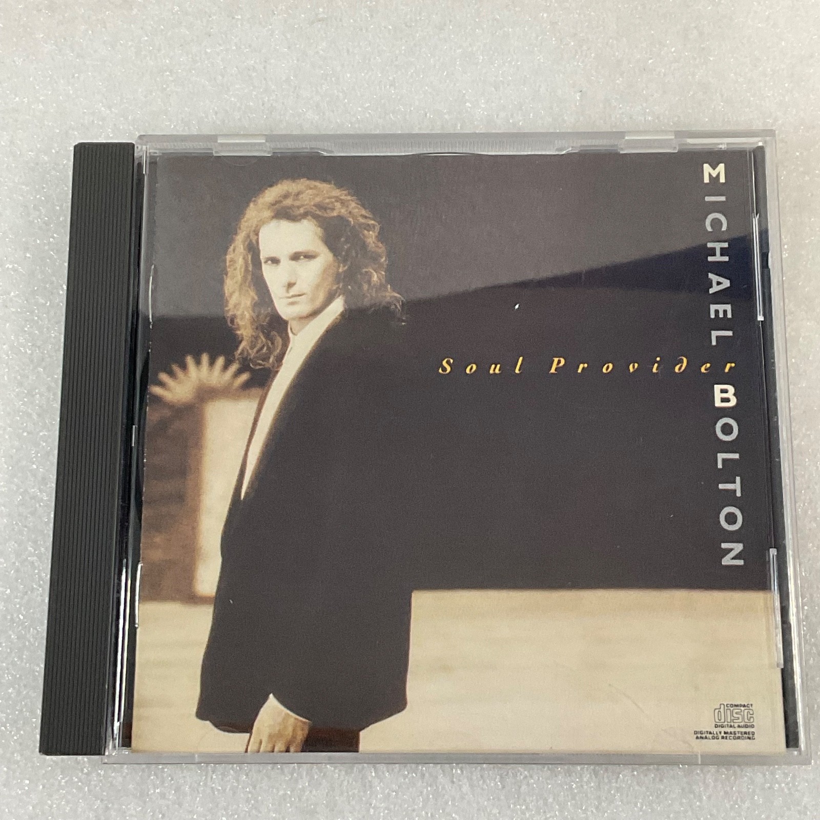 Michael Bolton Soul Provider CD 1989 Columbia CK 45012 Soft Rock Pop Ballads - Image 1