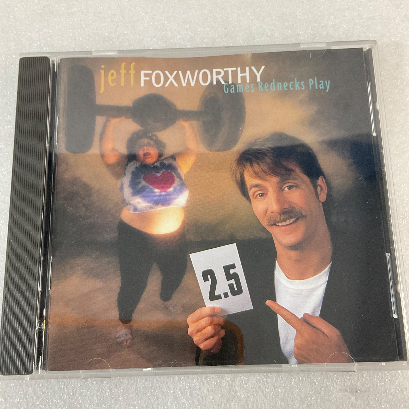 Jeff Foxworthy Games Rednecks Play Comedy CD Warner Bros 1996 - Image 1