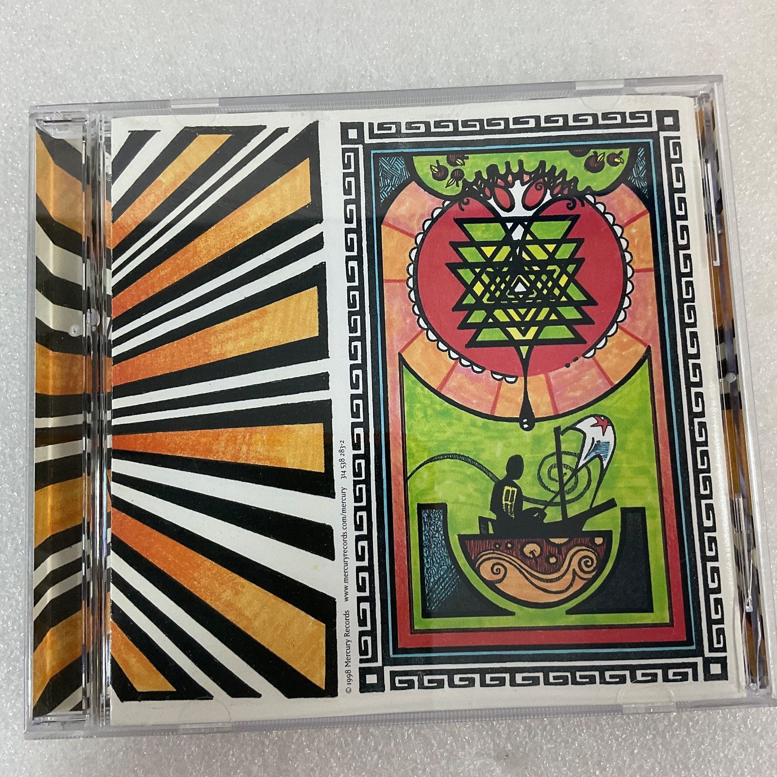 Rusted Root Self-Titled CD 1998 Mercury Records World Fusion Rock - Image 1
