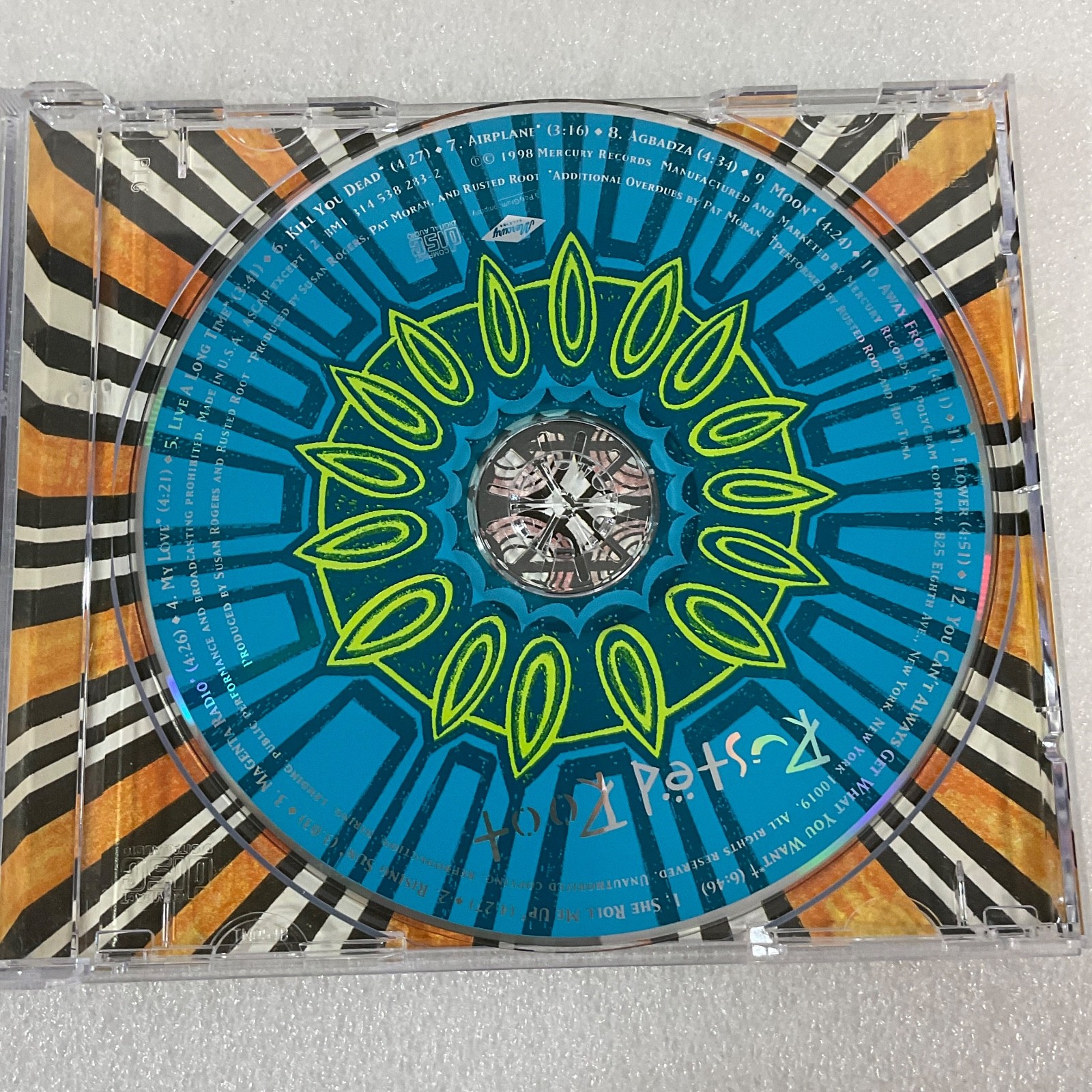 Rusted Root Self-Titled CD 1998 Mercury Records World Fusion Rock - Image 13